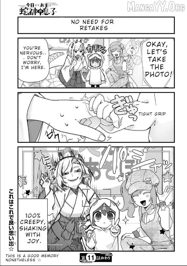 From Today, You are the Snake Goddess's Son Chapter 11 - page 9