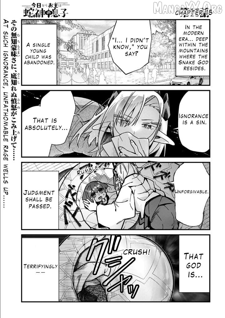 From Today, You are the Snake Goddess's Son Chapter 15 - page 2