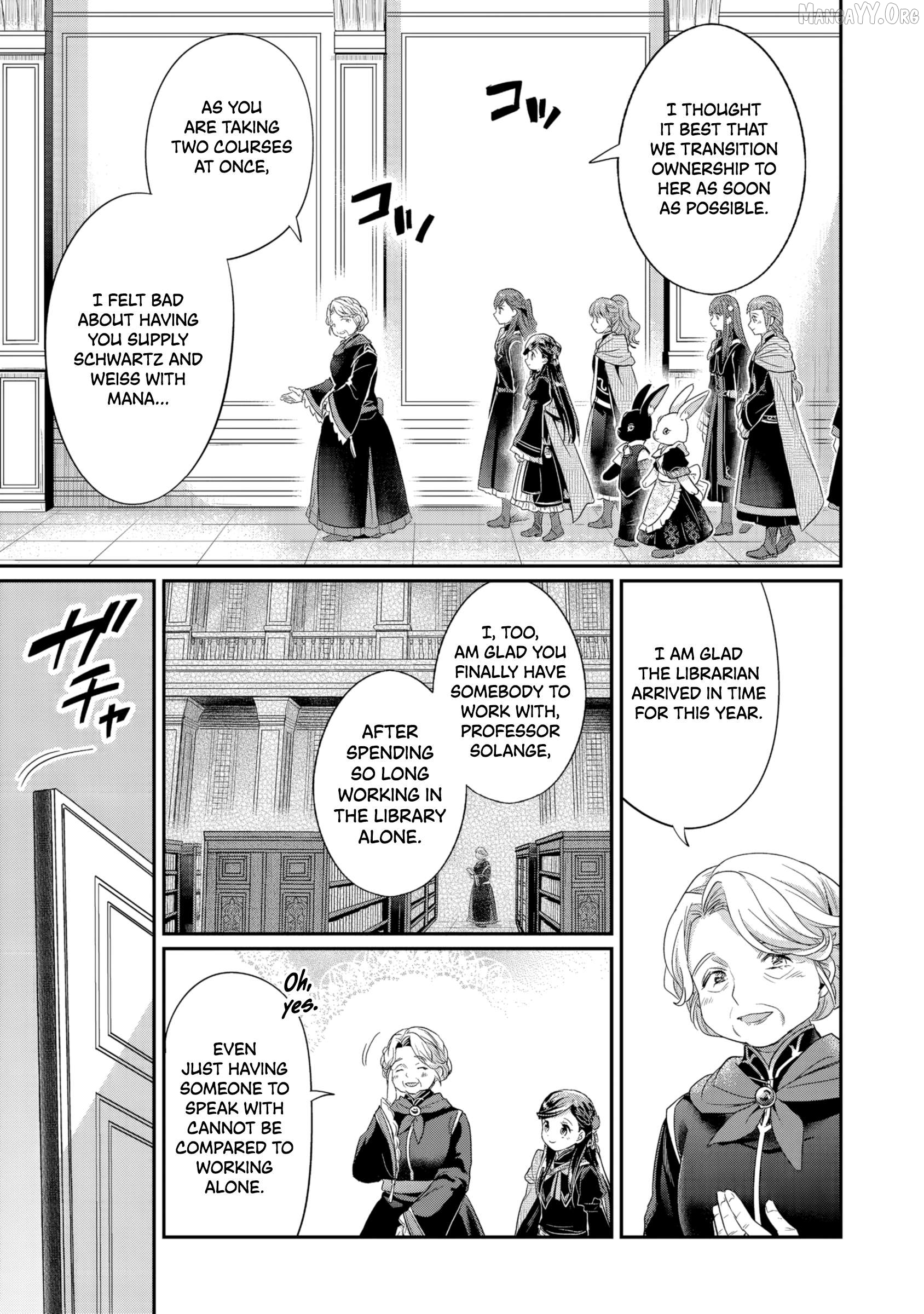 Honzuki no Gekokujou: Shisho ni Naru Tame ni wa Shudan o Erandeiraremasen—Dai 5-bu: Todaeta Chishiki wo Tsunageyou! Chapter 3 - page 18