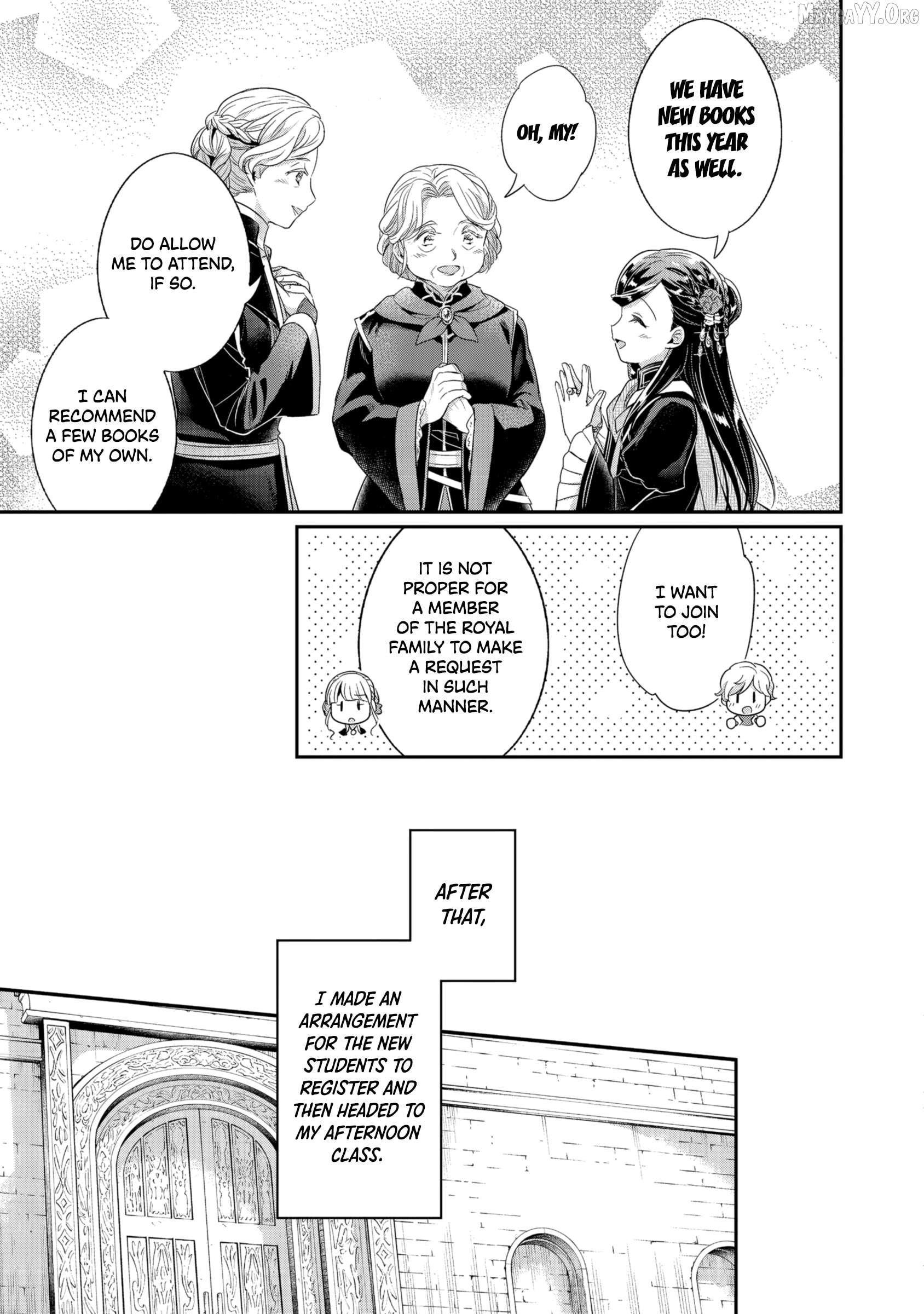 Honzuki no Gekokujou: Shisho ni Naru Tame ni wa Shudan o Erandeiraremasen—Dai 5-bu: Todaeta Chishiki wo Tsunageyou! Chapter 3 - page 28