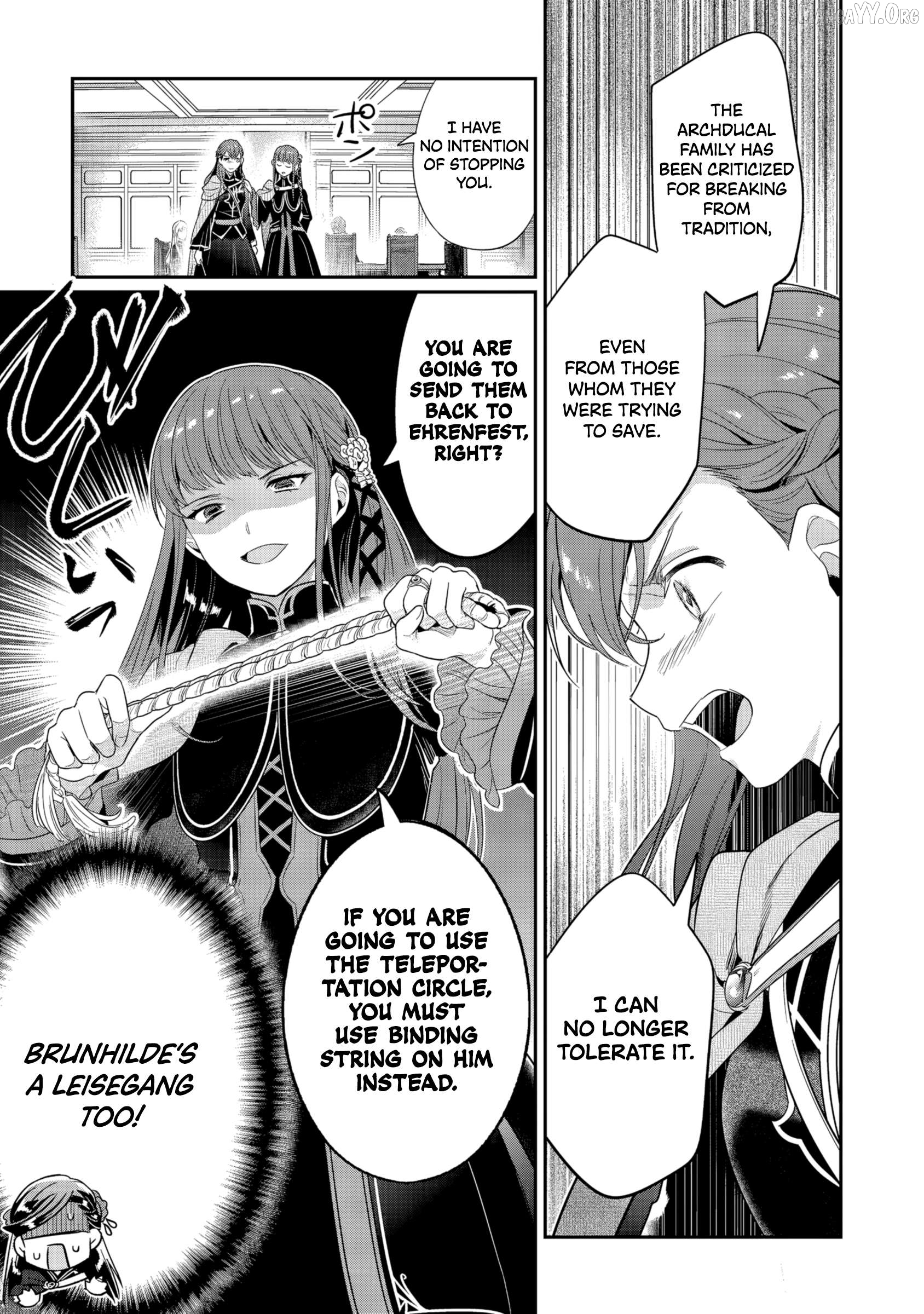 Honzuki no Gekokujou: Shisho ni Naru Tame ni wa Shudan o Erandeiraremasen—Dai 5-bu: Todaeta Chishiki wo Tsunageyou! Chapter 3 - page 8