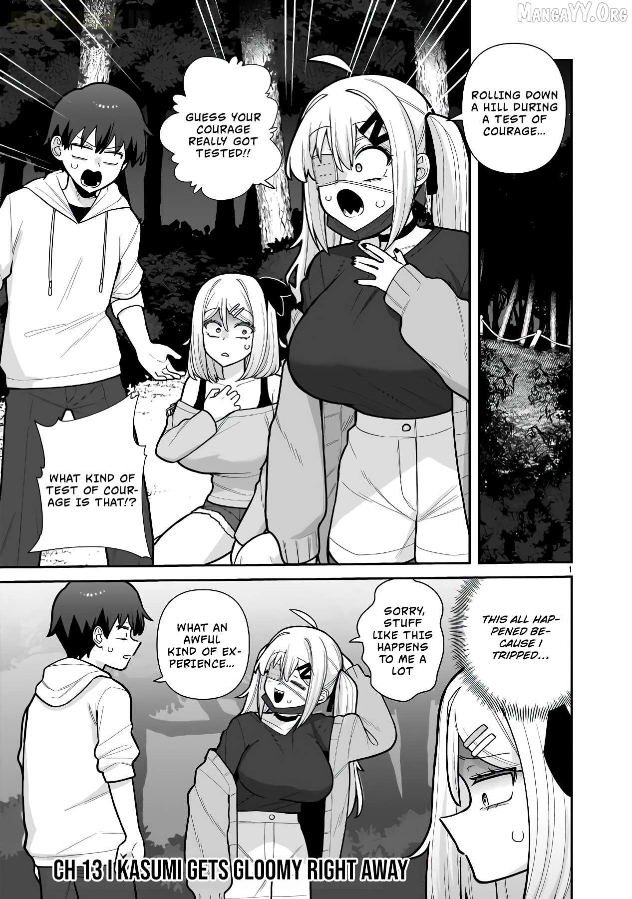 Ore ga Inai to Sugu Chomeru Hakanagi Kasumi Chapter 13 - page 2