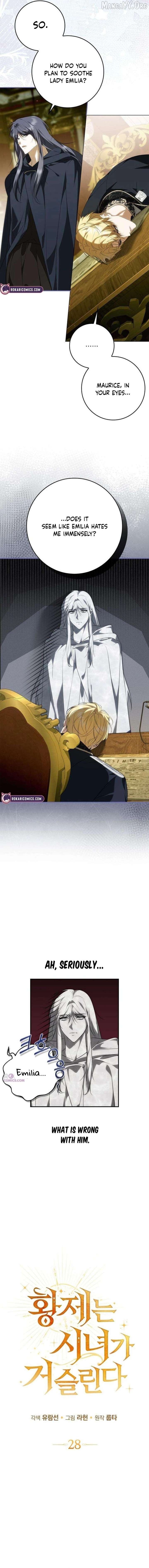 The Emperor Is Annoyed by the Maid Chapter 28 - page 7