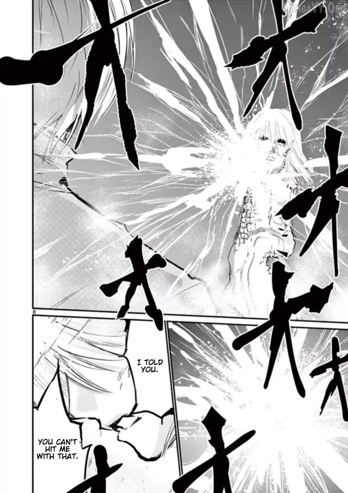 Naitou Shishiruirui Messatsu Death Road Chapter 31 - page 8