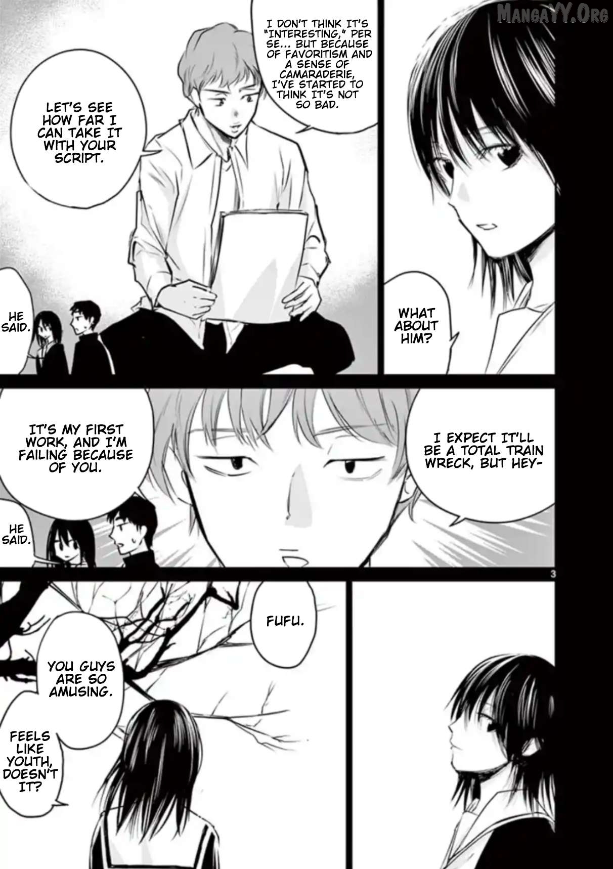 Naitou Shishiruirui Messatsu Death Road Chapter 32 - page 3