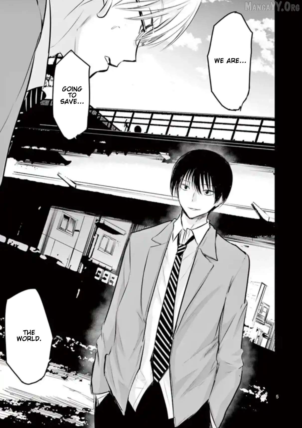 Naitou Shishiruirui Messatsu Death Road Chapter 38 - page 5