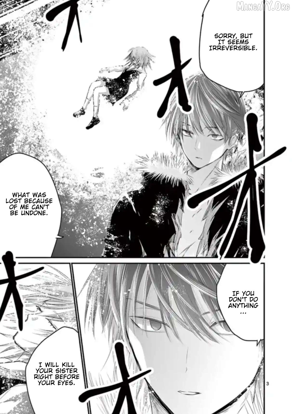 Naitou Shishiruirui Messatsu Death Road Chapter 39 - page 3