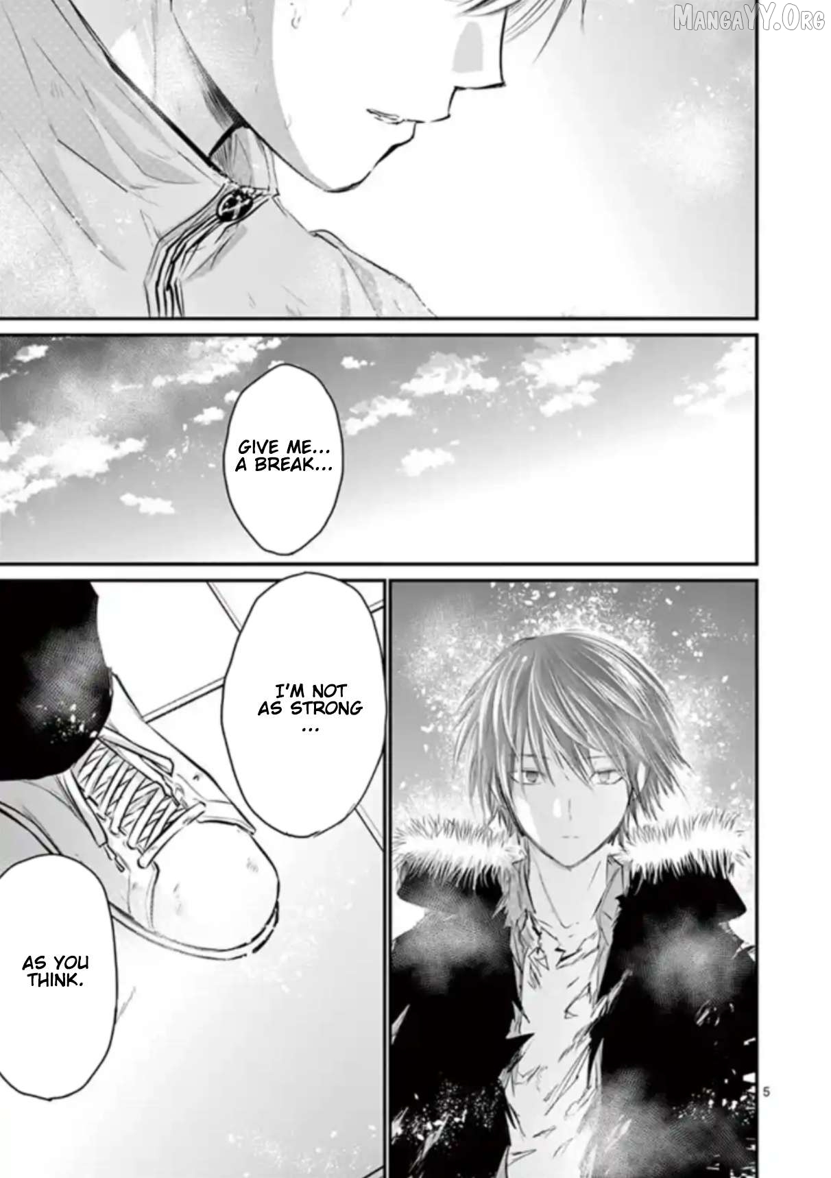Naitou Shishiruirui Messatsu Death Road Chapter 39 - page 5