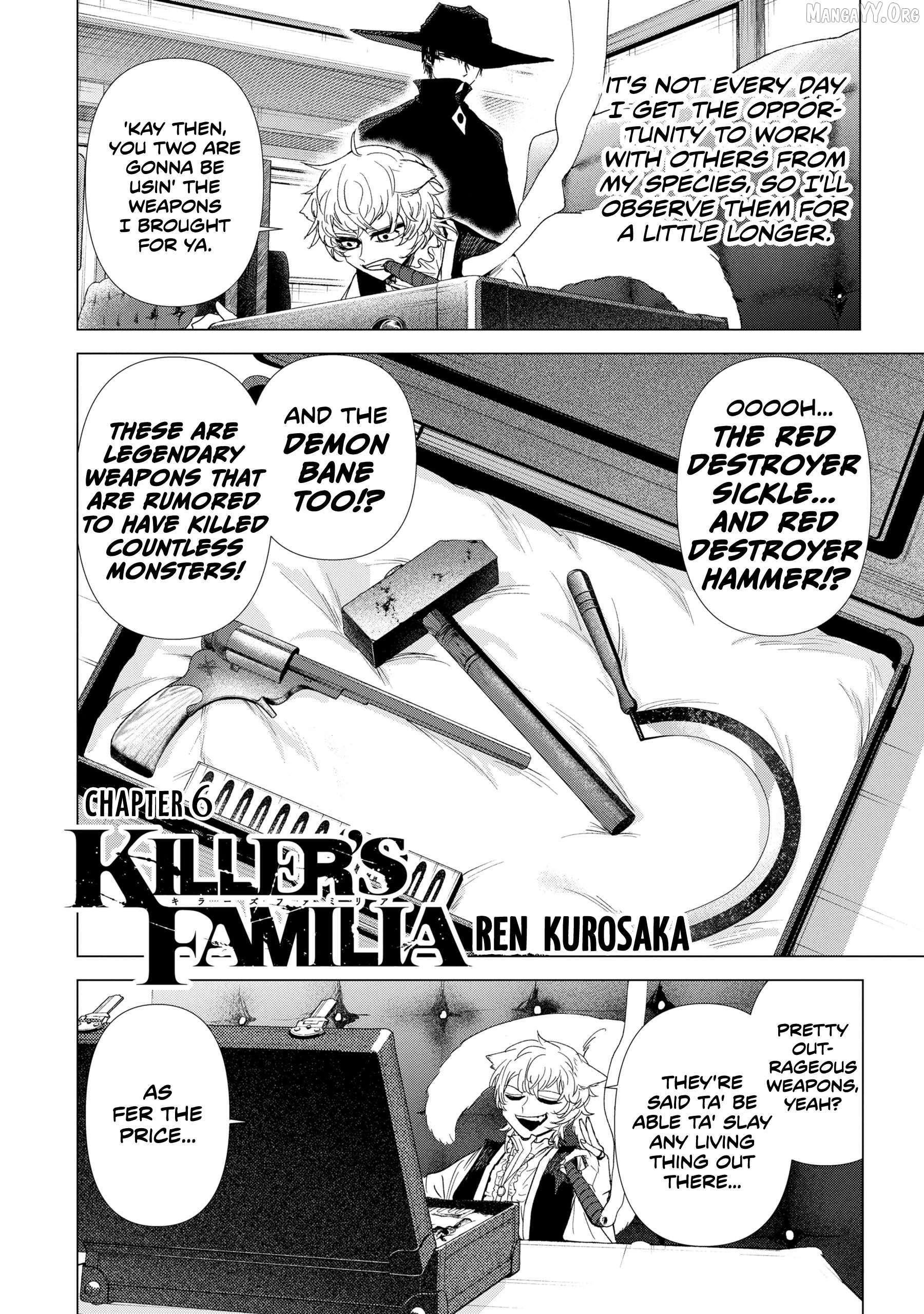 KILLER'S FAMILIA Chapter 6 - page 2