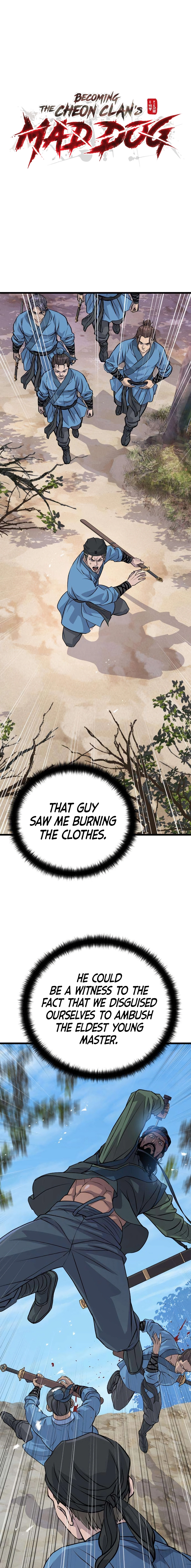 Becoming the Cheon Clan’s Mad Dog Chapter 11 - page 2