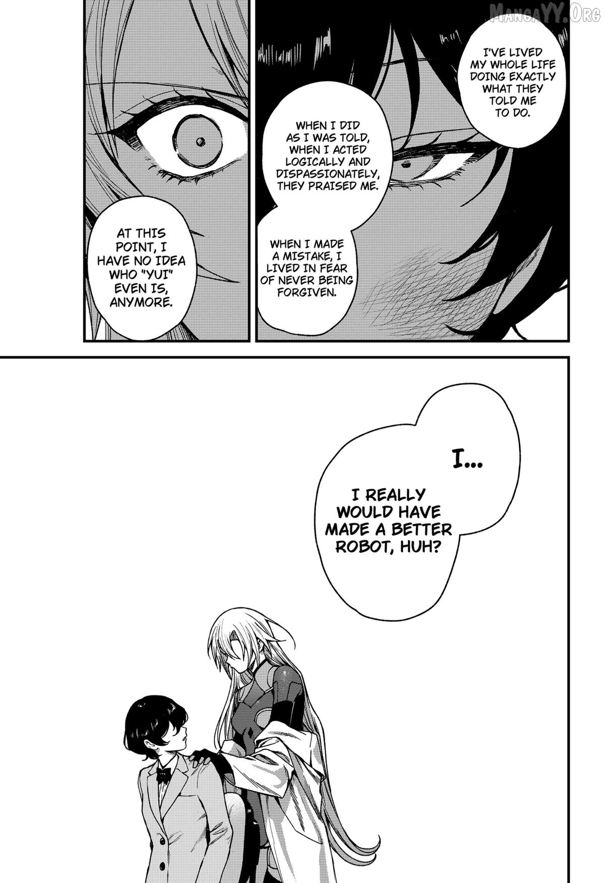 Manaka the Human and the Slaughter Robot Chapter 5 - page 13