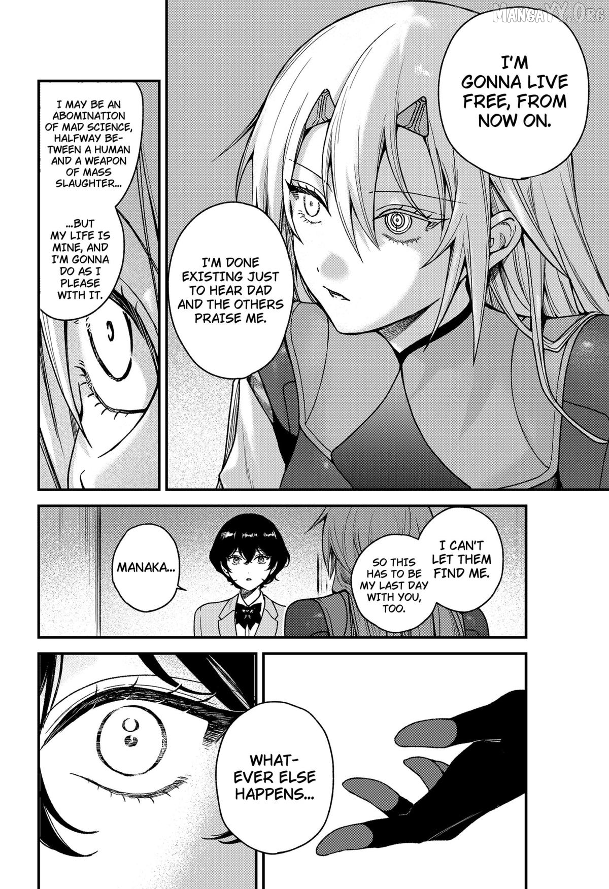 Manaka the Human and the Slaughter Robot Chapter 5 - page 24
