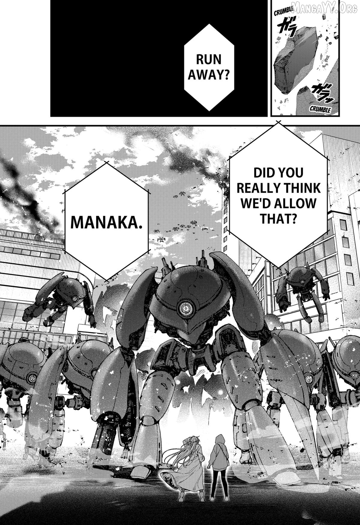 Manaka the Human and the Slaughter Robot Chapter 6 - page 11