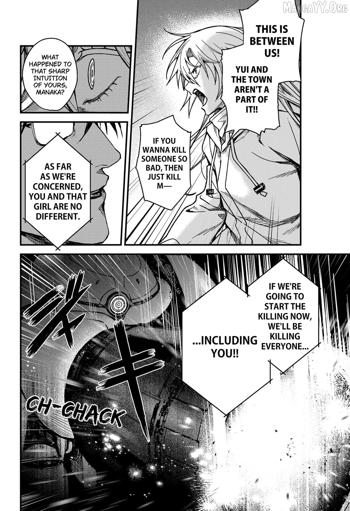 Manaka the Human and the Slaughter Robot Chapter 6 - page 14