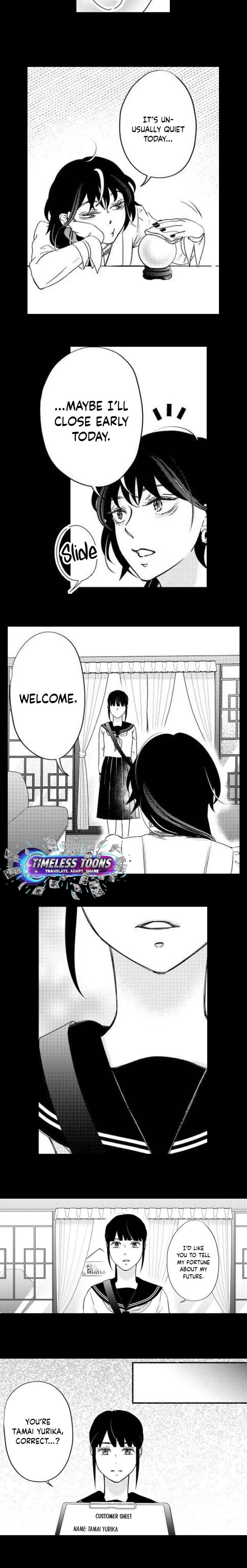 Mirai wa Watashi no Iu Toori: Fukushuu no Uranaishi Chapter 6 - page 6