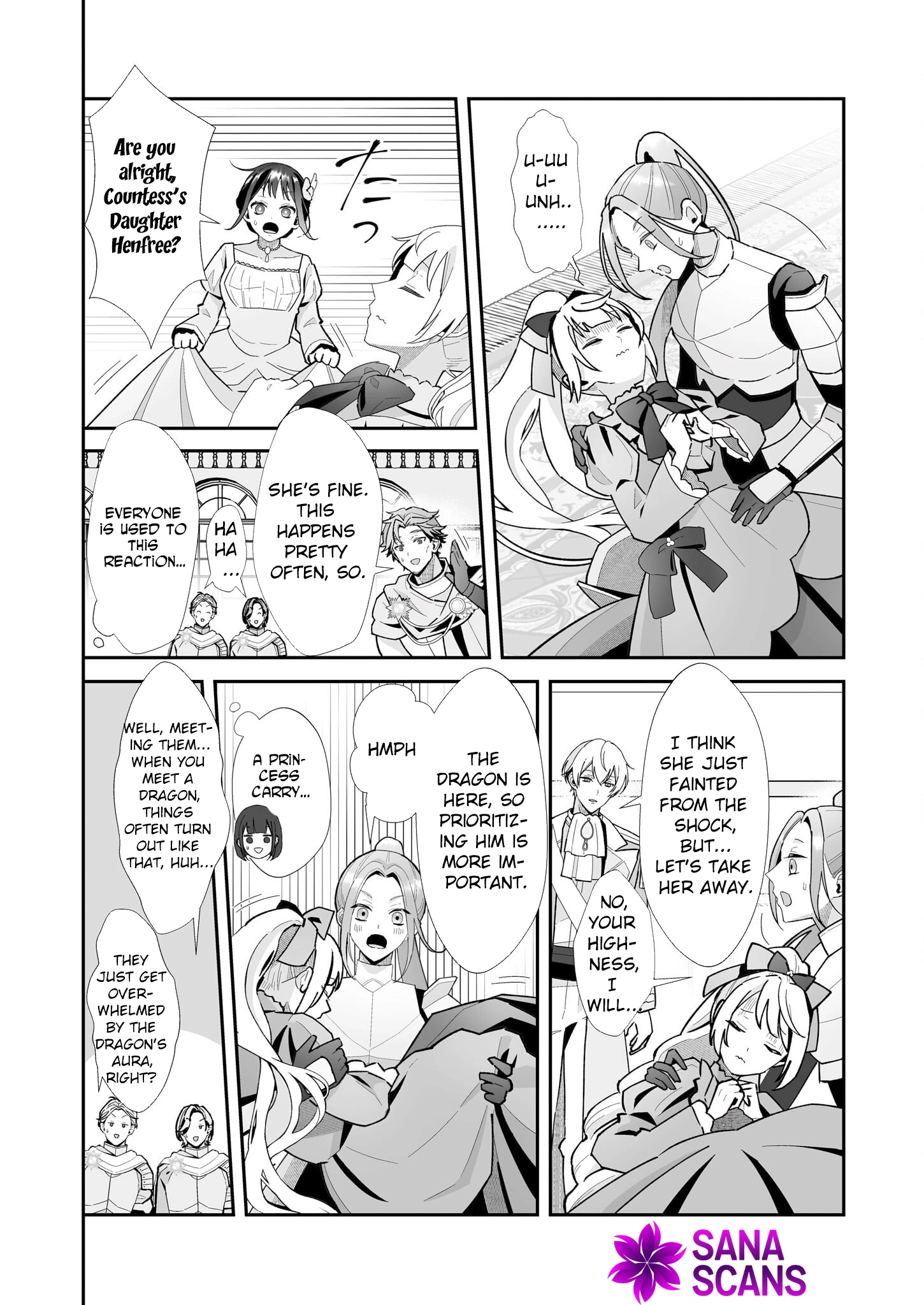 Otsukare Arasa Wa Isekai Demo Fumofu Doragon To Kishi No Sewa Oshiteimasu Chapter 6 - page 10