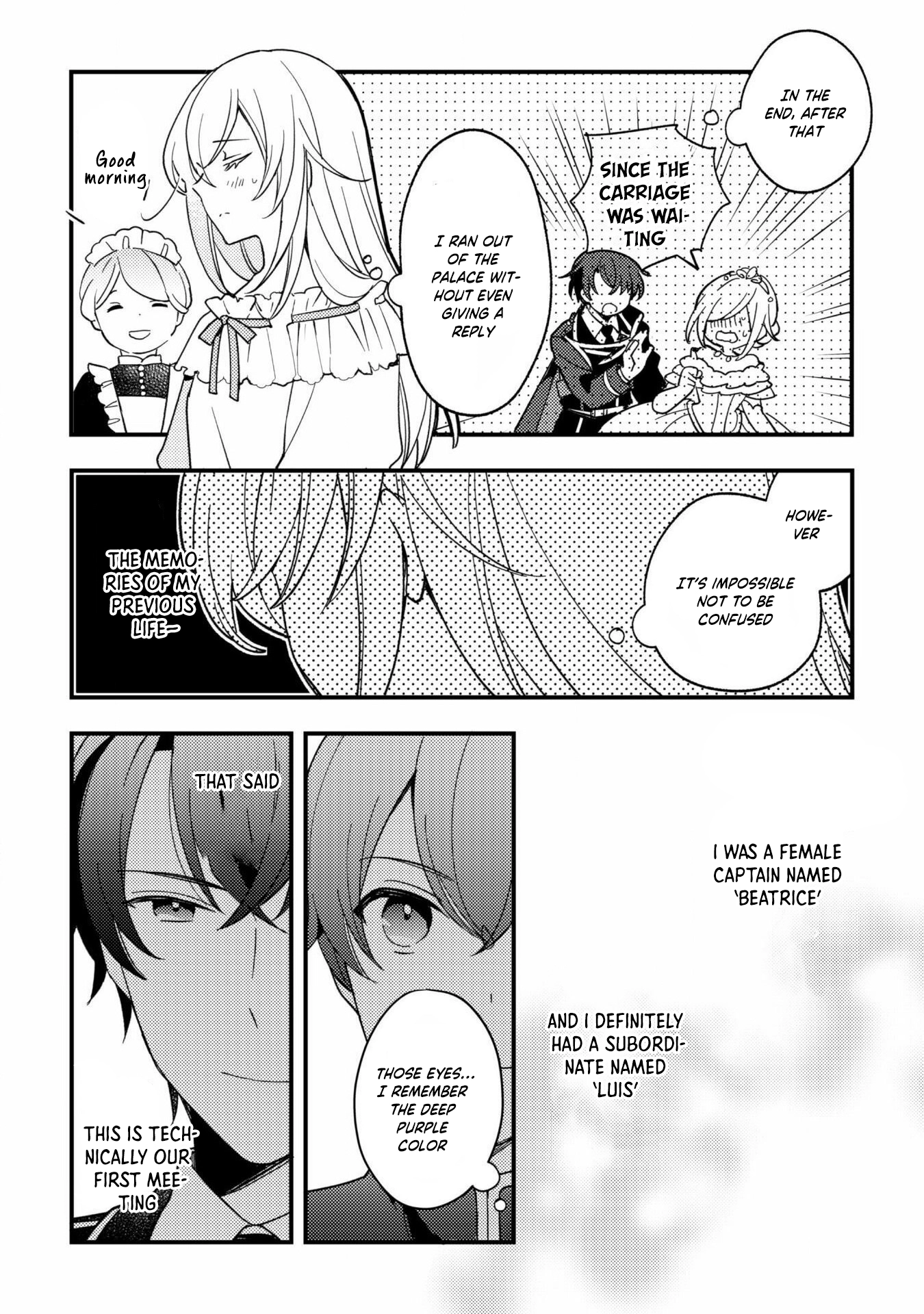 My Former Subordinate Came Back as a Knight Captain Demanding Marriage. Chapter 2 - page 2