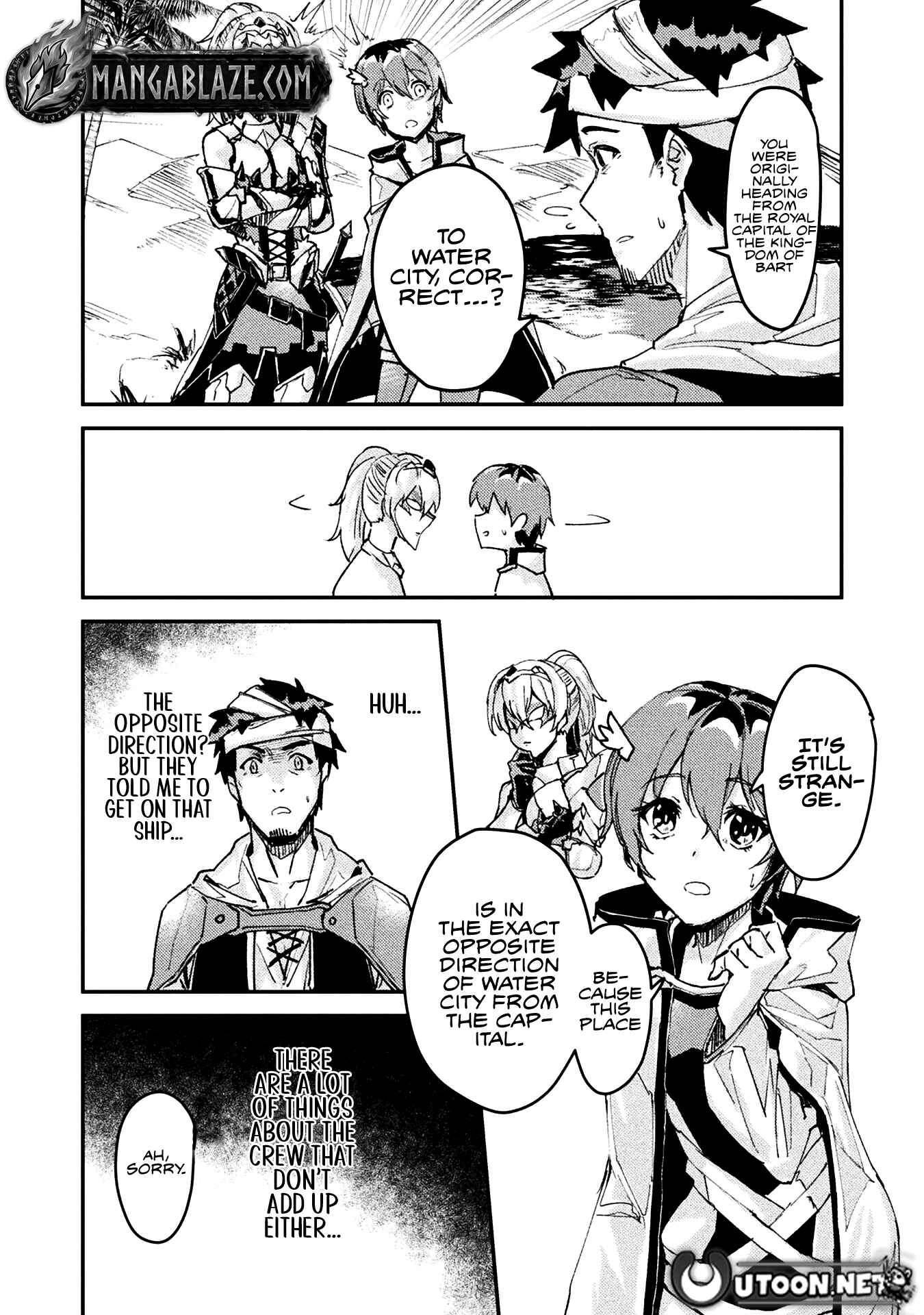 In a World Filled with Deserts, an Old Man with Electronic Money Chapter 5 - page 13