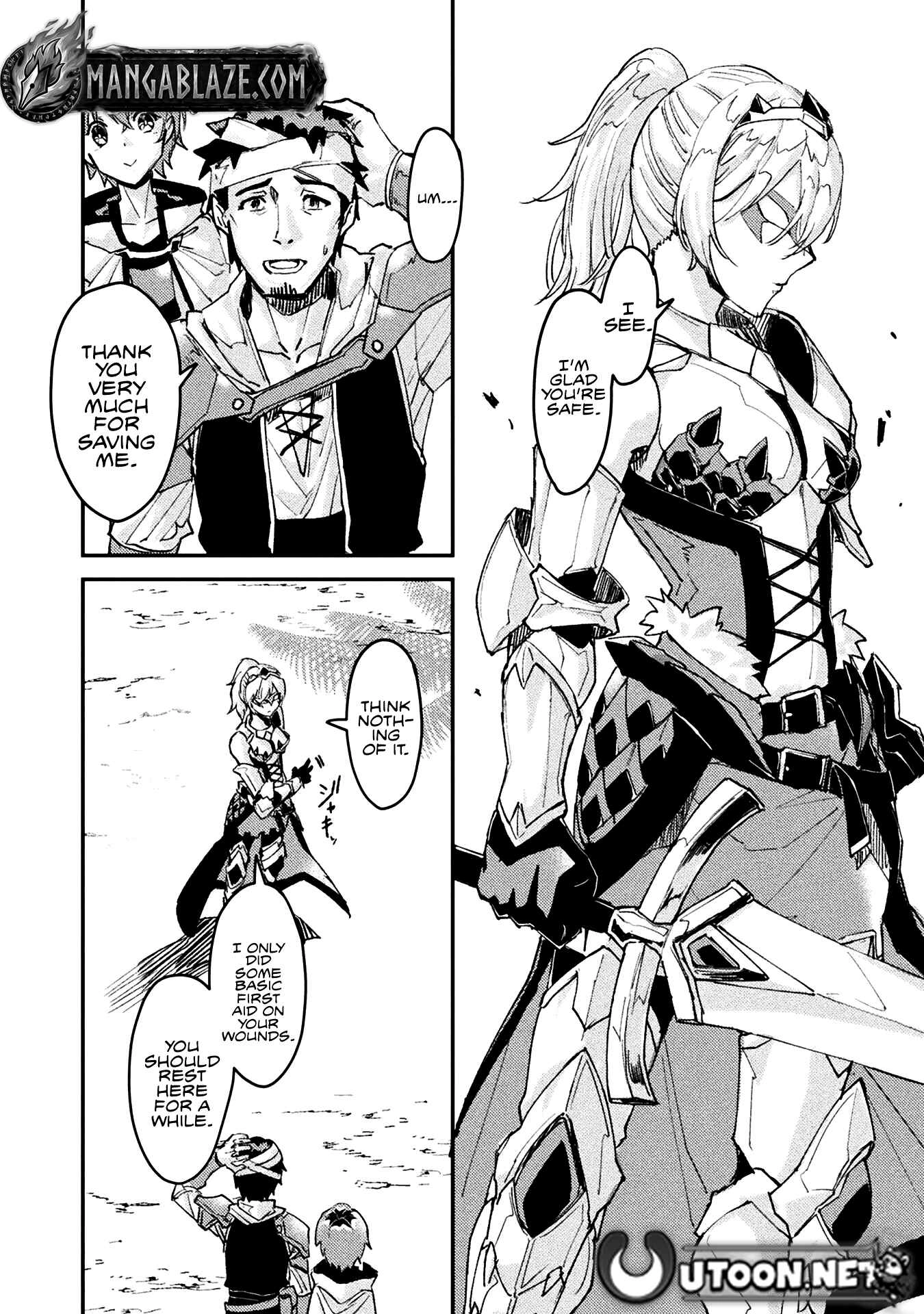 In a World Filled with Deserts, an Old Man with Electronic Money Chapter 5 - page 9