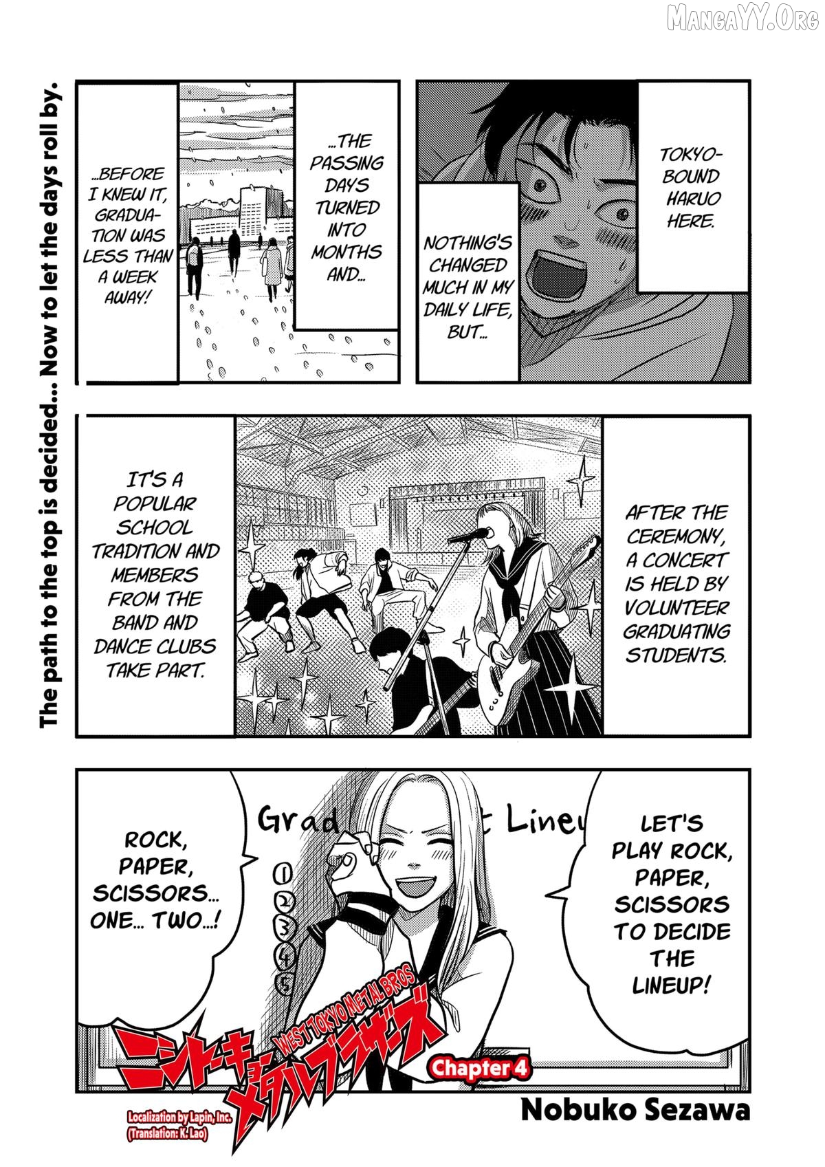 Nishi Tokyo Metal Brothers Chapter 4 - page 1