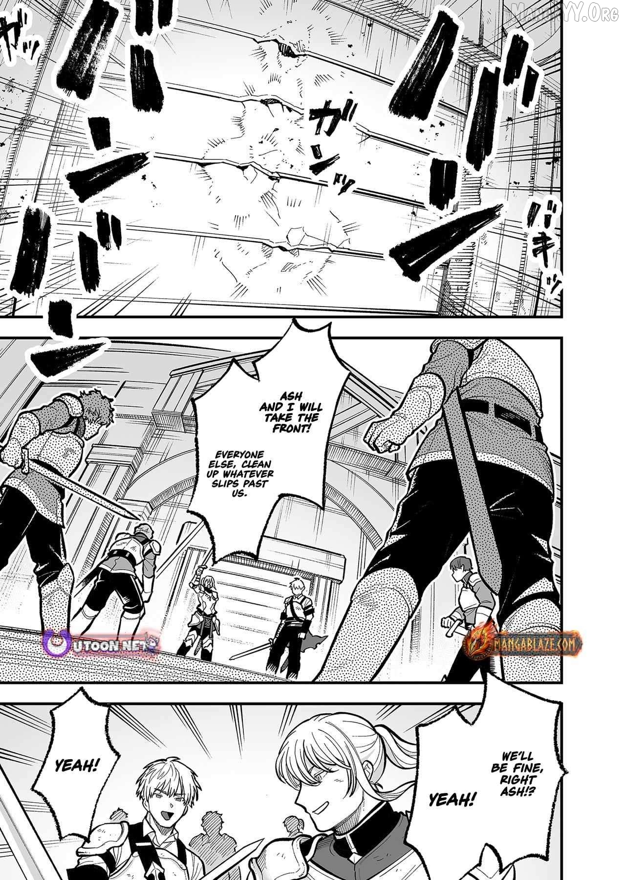 Haiiro no Ash ~Teikoku Kishidan wo Kubi ni Natta Ore wa Dungeon Toshi de Haiiro no Jinsei wo Hikkuri Kaesu~ Chapter 3 - page 2