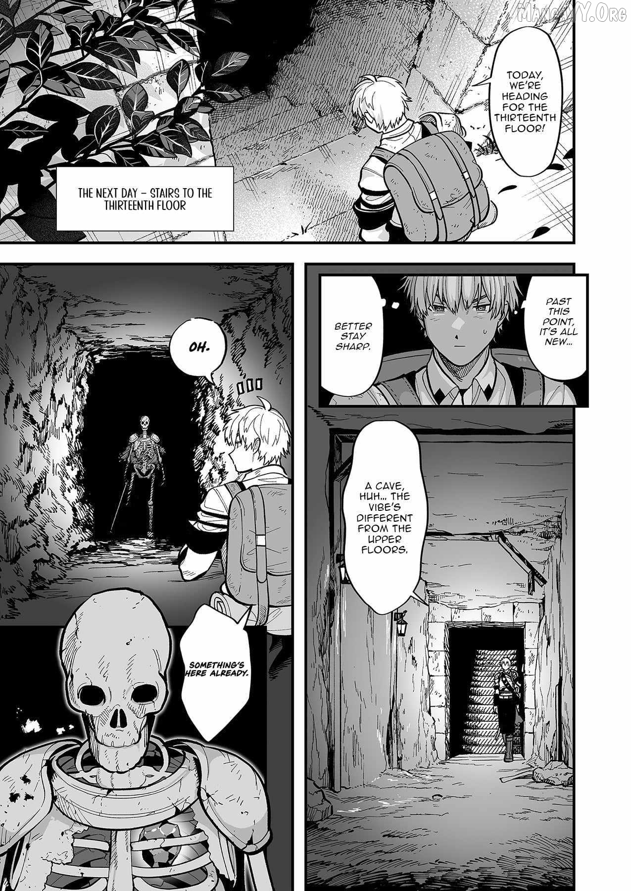 Haiiro no Ash ~Teikoku Kishidan wo Kubi ni Natta Ore wa Dungeon Toshi de Haiiro no Jinsei wo Hikkuri Kaesu~ Chapter 4 - page 14