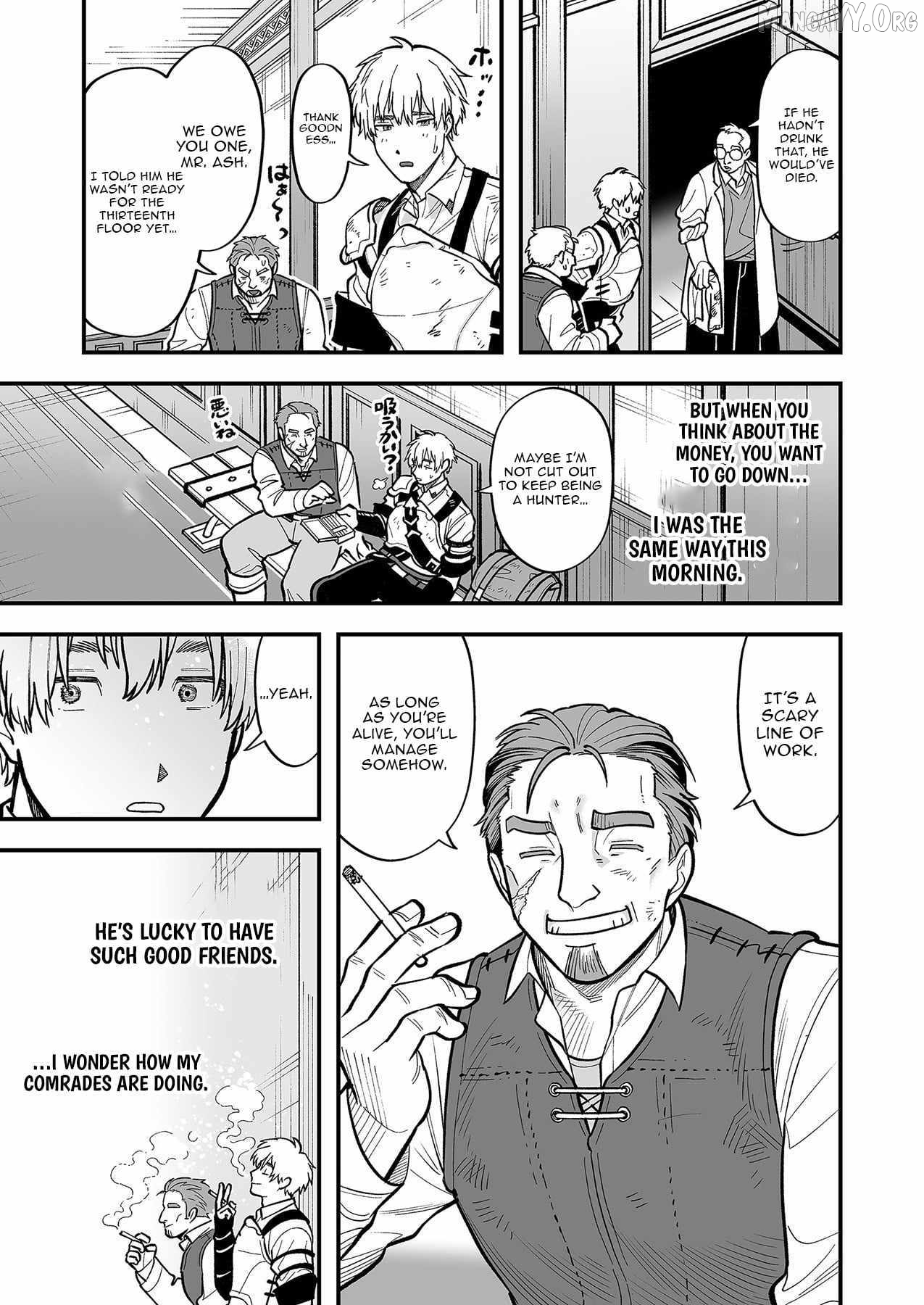 Haiiro no Ash ~Teikoku Kishidan wo Kubi ni Natta Ore wa Dungeon Toshi de Haiiro no Jinsei wo Hikkuri Kaesu~ Chapter 4 - page 18