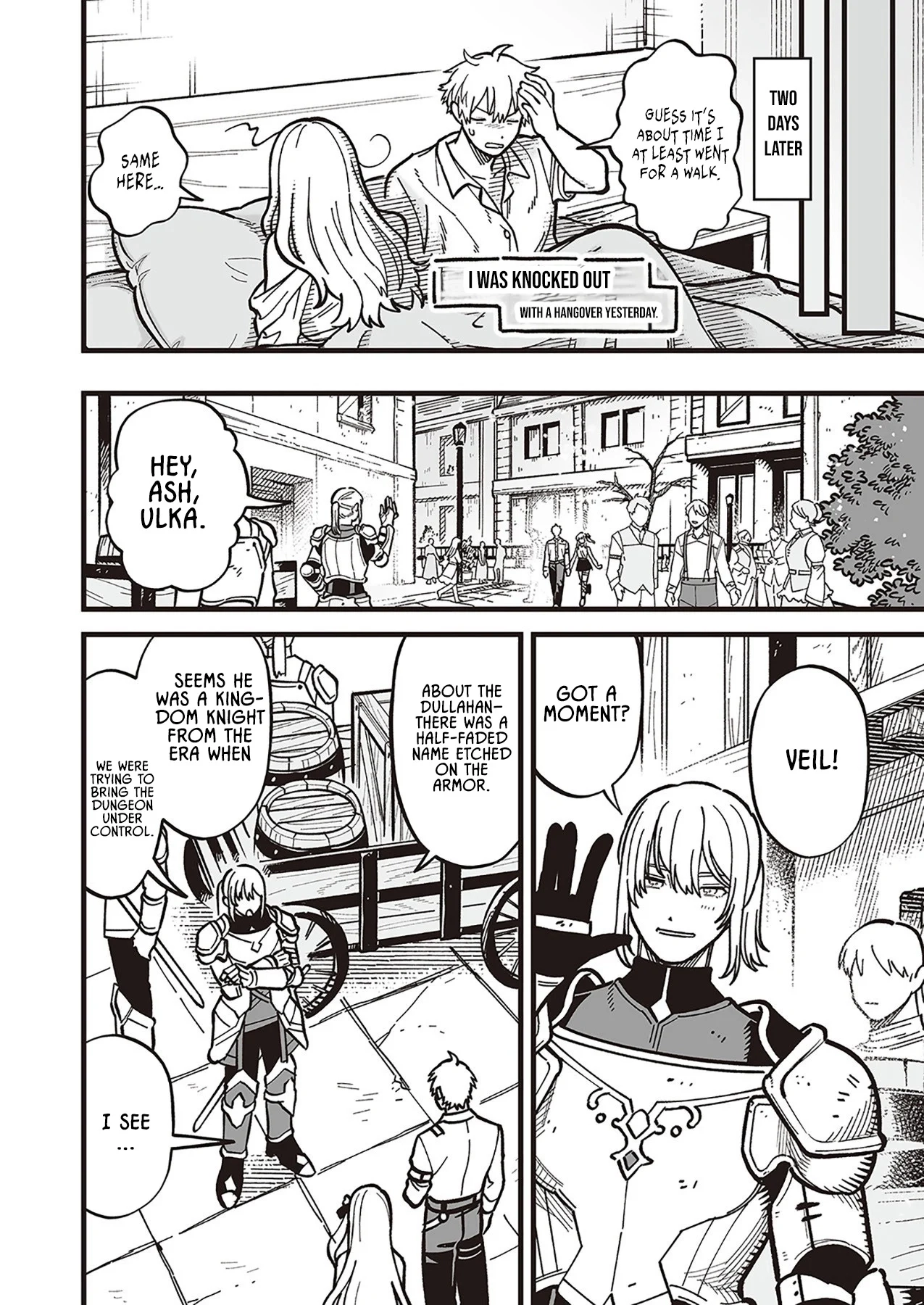 Haiiro no Ash ~Teikoku Kishidan wo Kubi ni Natta Ore wa Dungeon Toshi de Haiiro no Jinsei wo Hikkuri Kaesu~ Chapter 8 - page 14