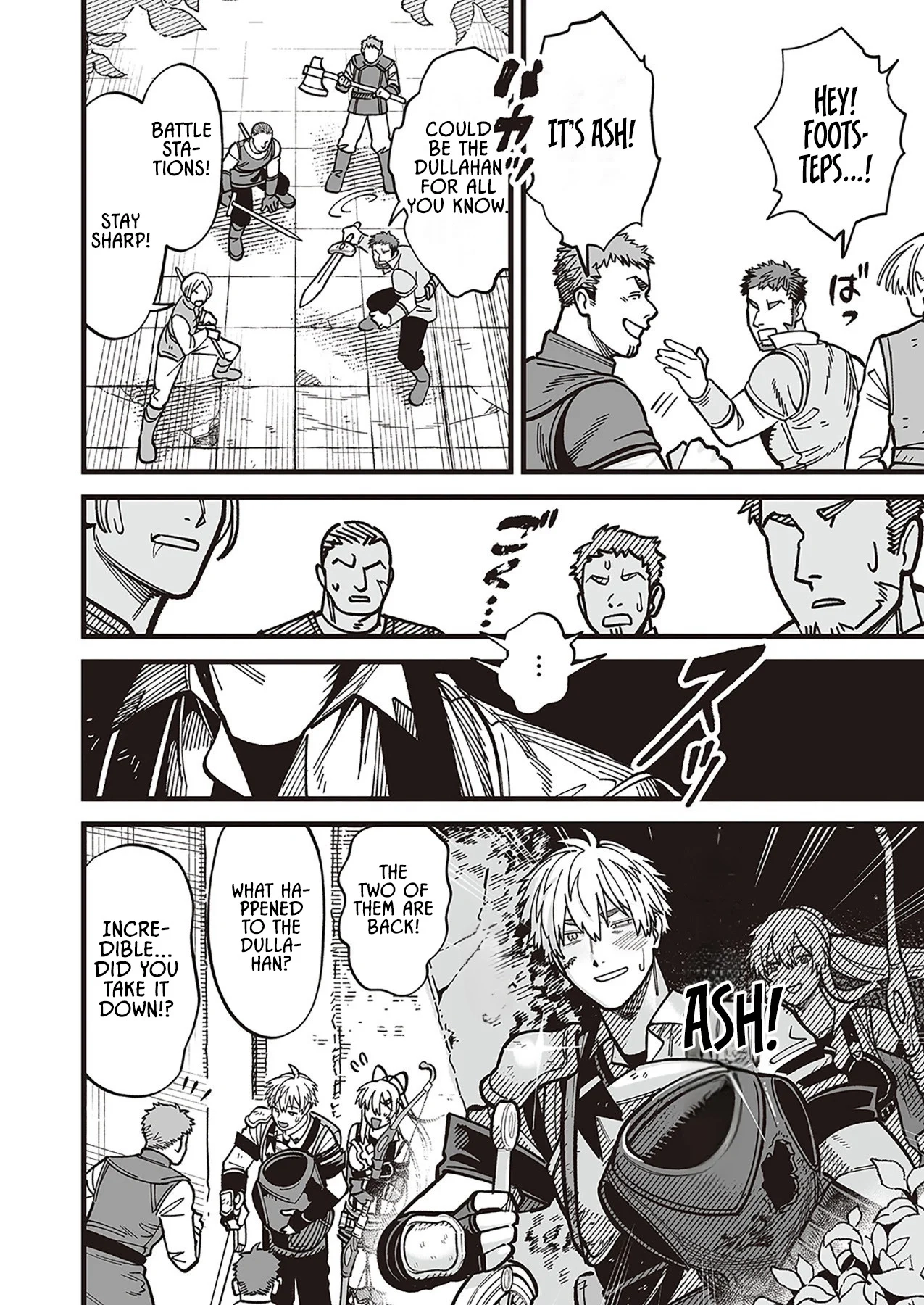 Haiiro no Ash ~Teikoku Kishidan wo Kubi ni Natta Ore wa Dungeon Toshi de Haiiro no Jinsei wo Hikkuri Kaesu~ Chapter 8 - page 2