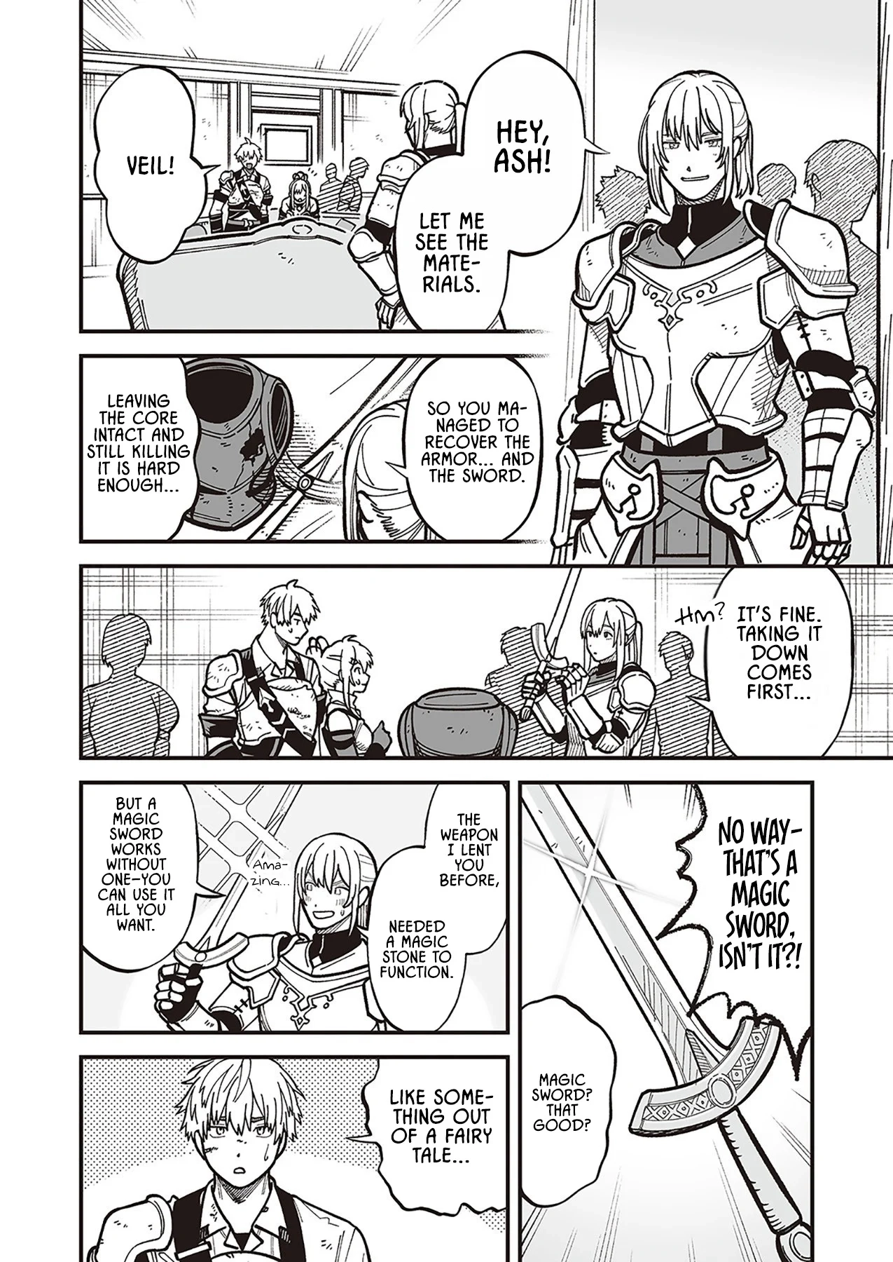 Haiiro no Ash ~Teikoku Kishidan wo Kubi ni Natta Ore wa Dungeon Toshi de Haiiro no Jinsei wo Hikkuri Kaesu~ Chapter 8 - page 8