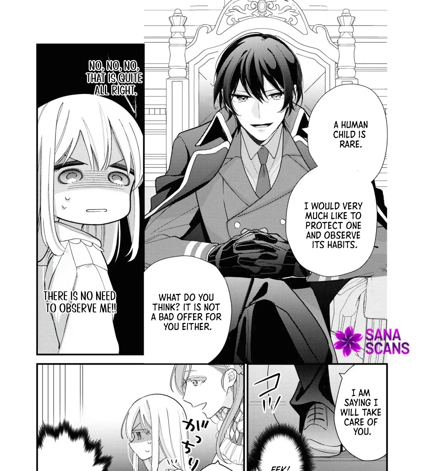 Seijo wo Kubi ni nattara, Naze ka Youjoka shite Maou no Pet ni narimashita. Chapter 2 - page 49