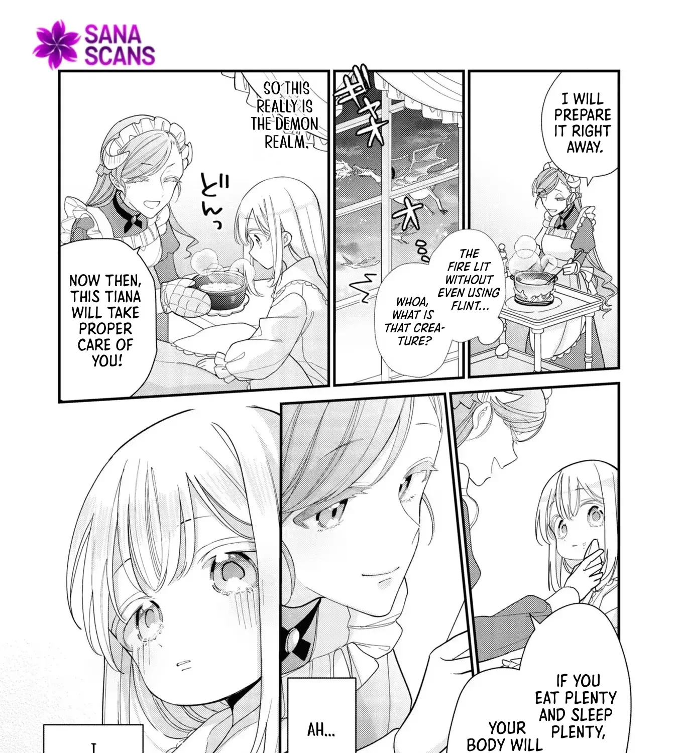 Seijo wo Kubi ni nattara, Naze ka Youjoka shite Maou no Pet ni narimashita. Chapter 2 - page 9