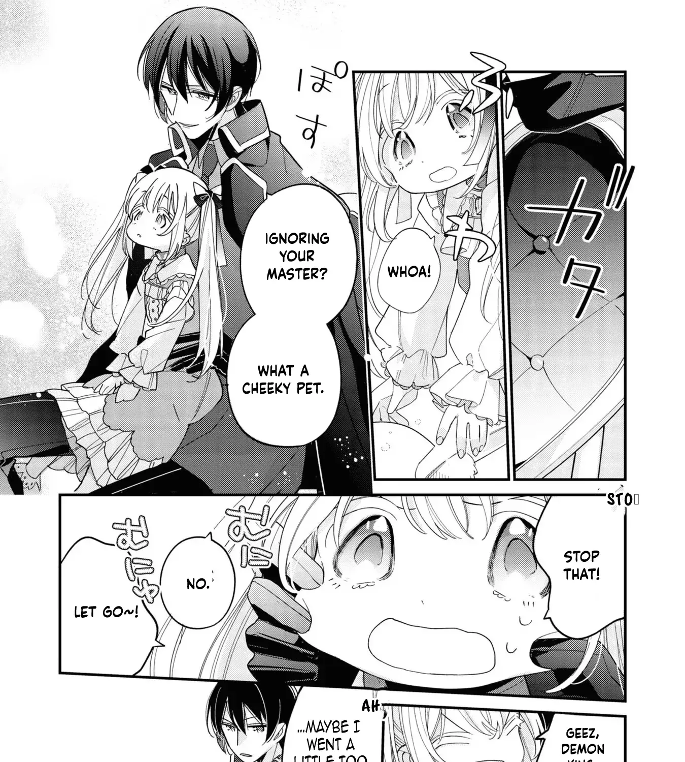 Seijo wo Kubi ni nattara, Naze ka Youjoka shite Maou no Pet ni narimashita. Chapter 3 - page 17