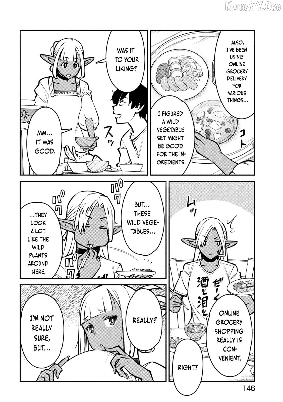 Jashin no Mago - Dark Elf Shimai to Sugosu Isekai Hikikomori Seikatsu Chapter 4 - page 27