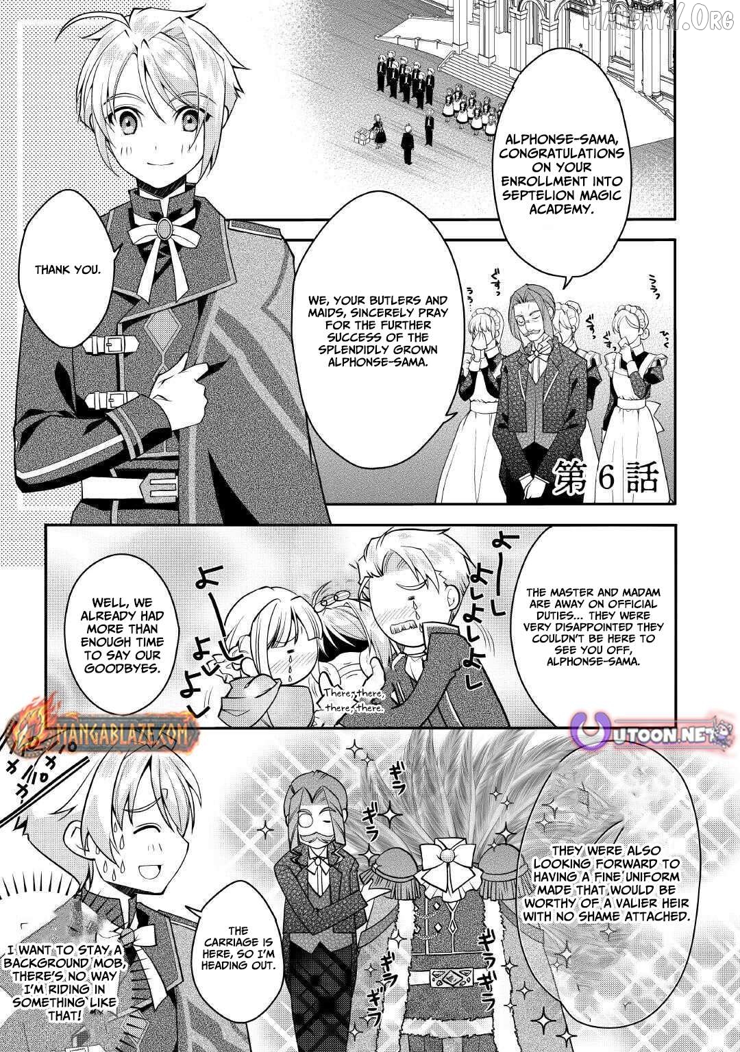 Joban de Bokorareru Kuzu Akuyaku Kizoku ni Tensei Shita Ore, Shinitakunakute Tsuyoku Nattara Shujinkou ni Kiraremashita Chapter 6 - page 2