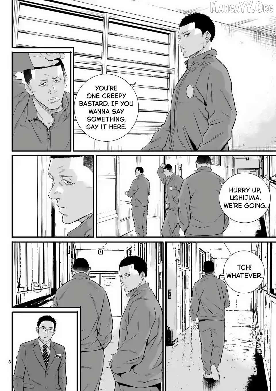Juvenile Detention Center Ushijima-kun Chapter 2 - page 8