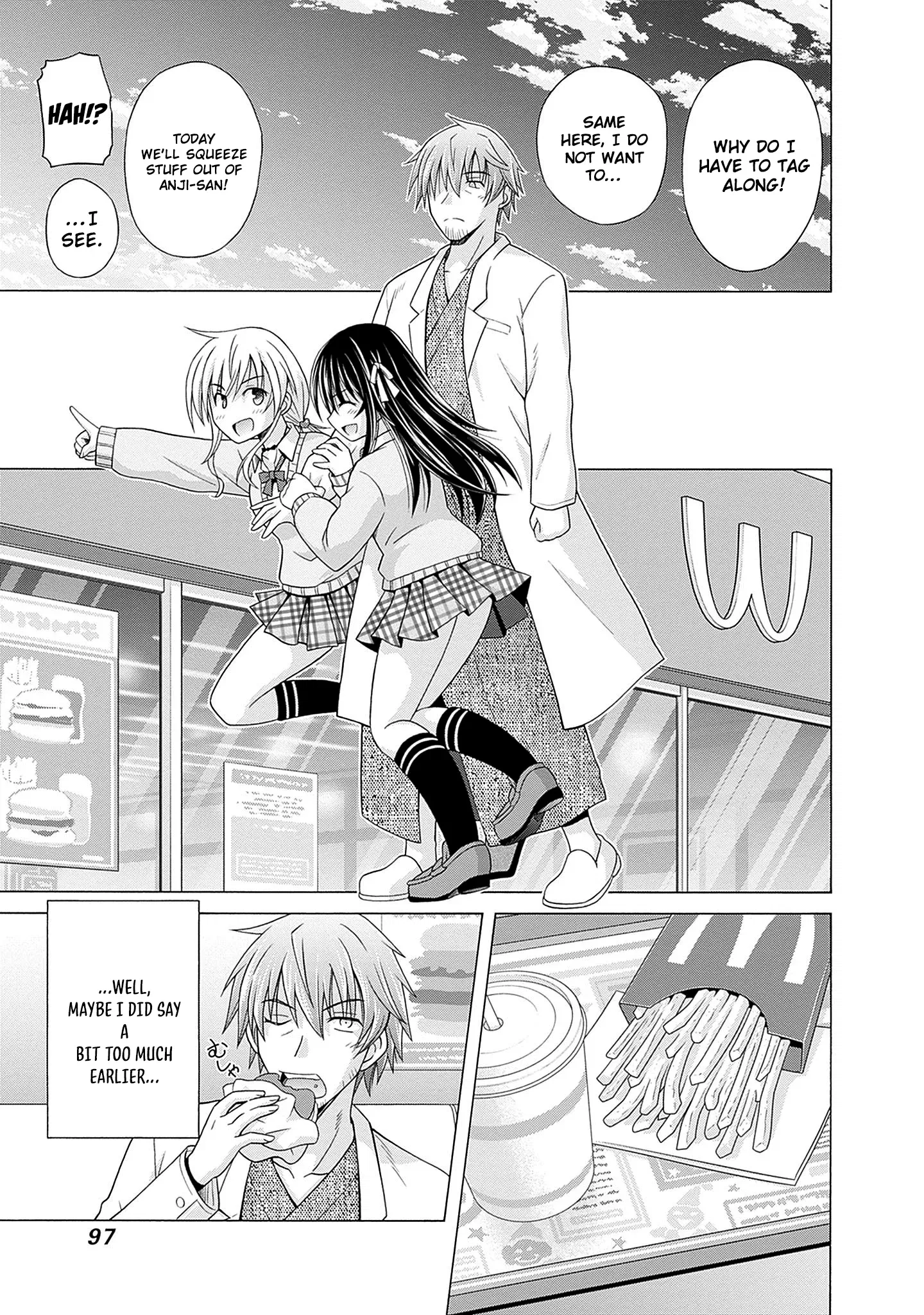 Shakkin Hyaku-Oku No Kamimiko, Onsen-Yado No Ossan Ni Kawareta Chapter 4 - page 12