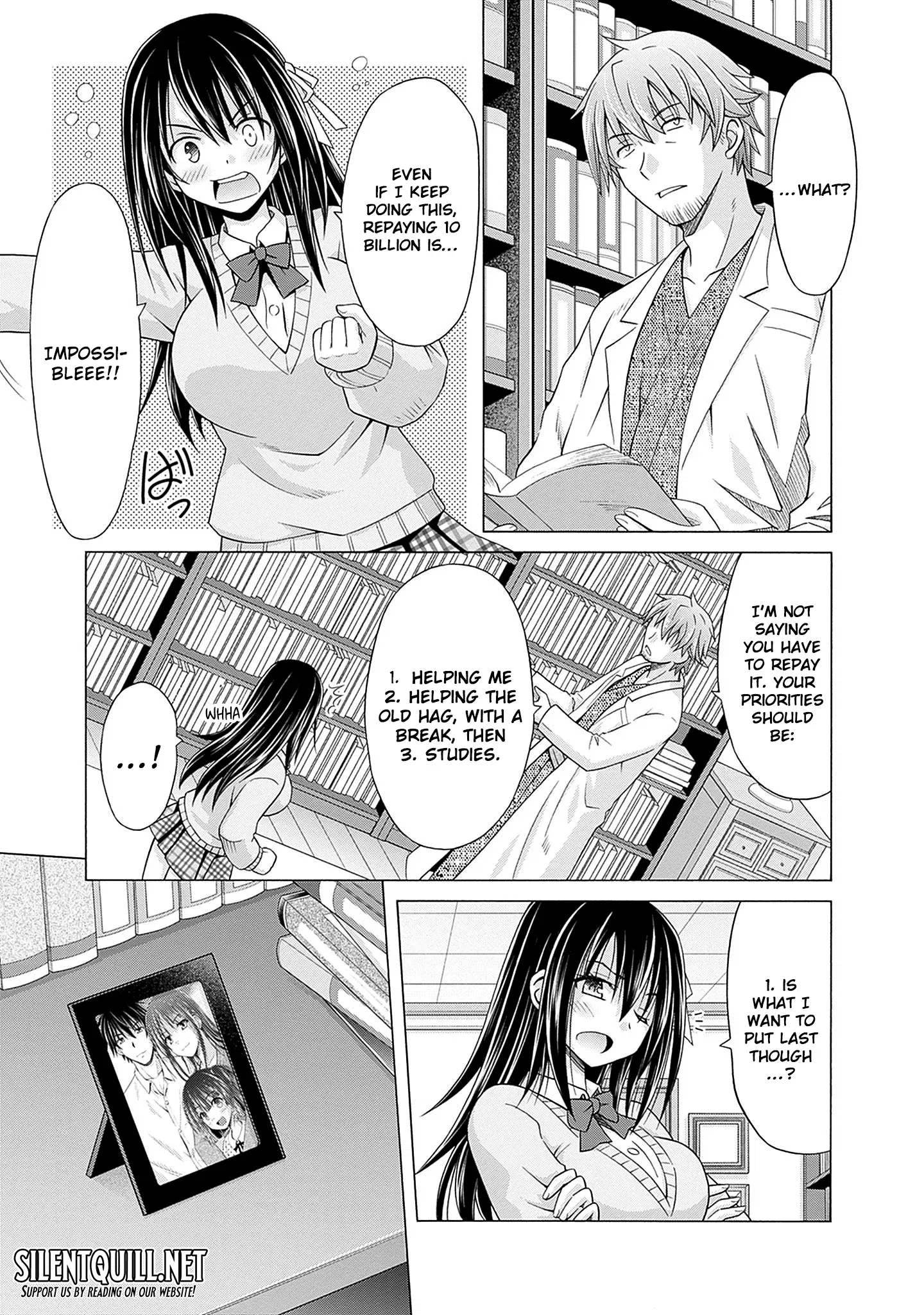 Shakkin Hyaku-Oku No Kamimiko, Onsen-Yado No Ossan Ni Kawareta Chapter 4 - page 4