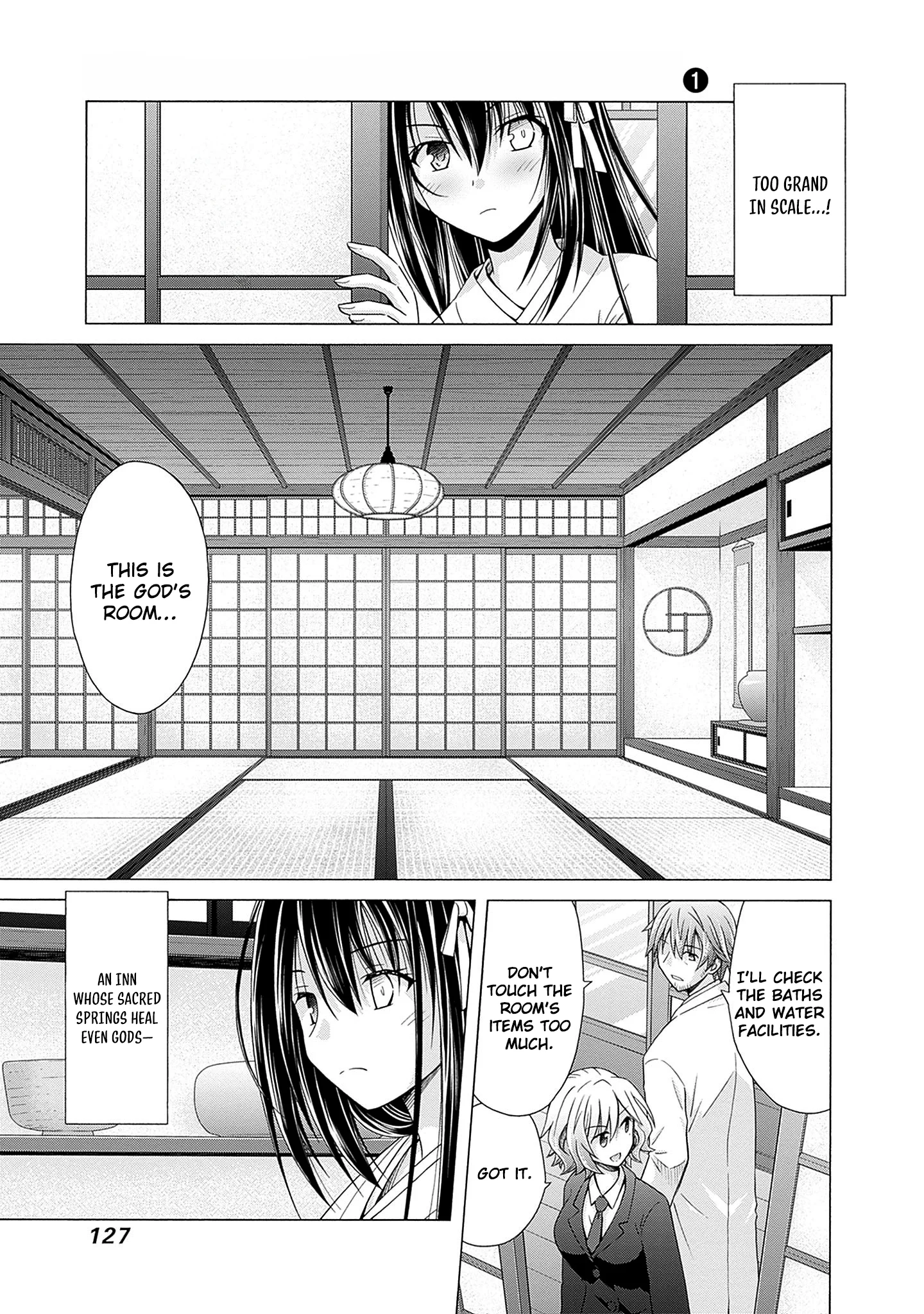 Shakkin Hyaku-Oku No Kamimiko, Onsen-Yado No Ossan Ni Kawareta Chapter 5 - page 18