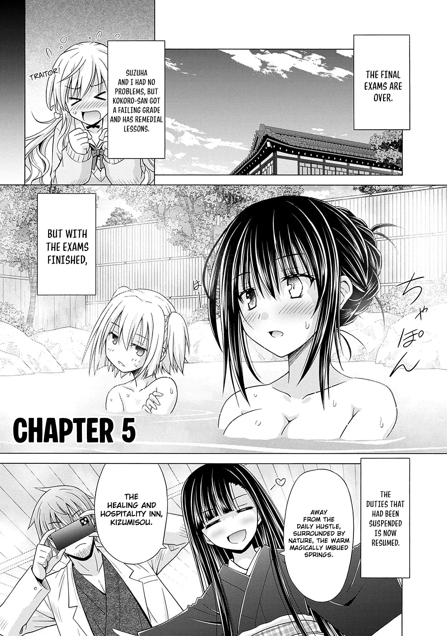 Shakkin Hyaku-Oku No Kamimiko, Onsen-Yado No Ossan Ni Kawareta Chapter 5 - page 2