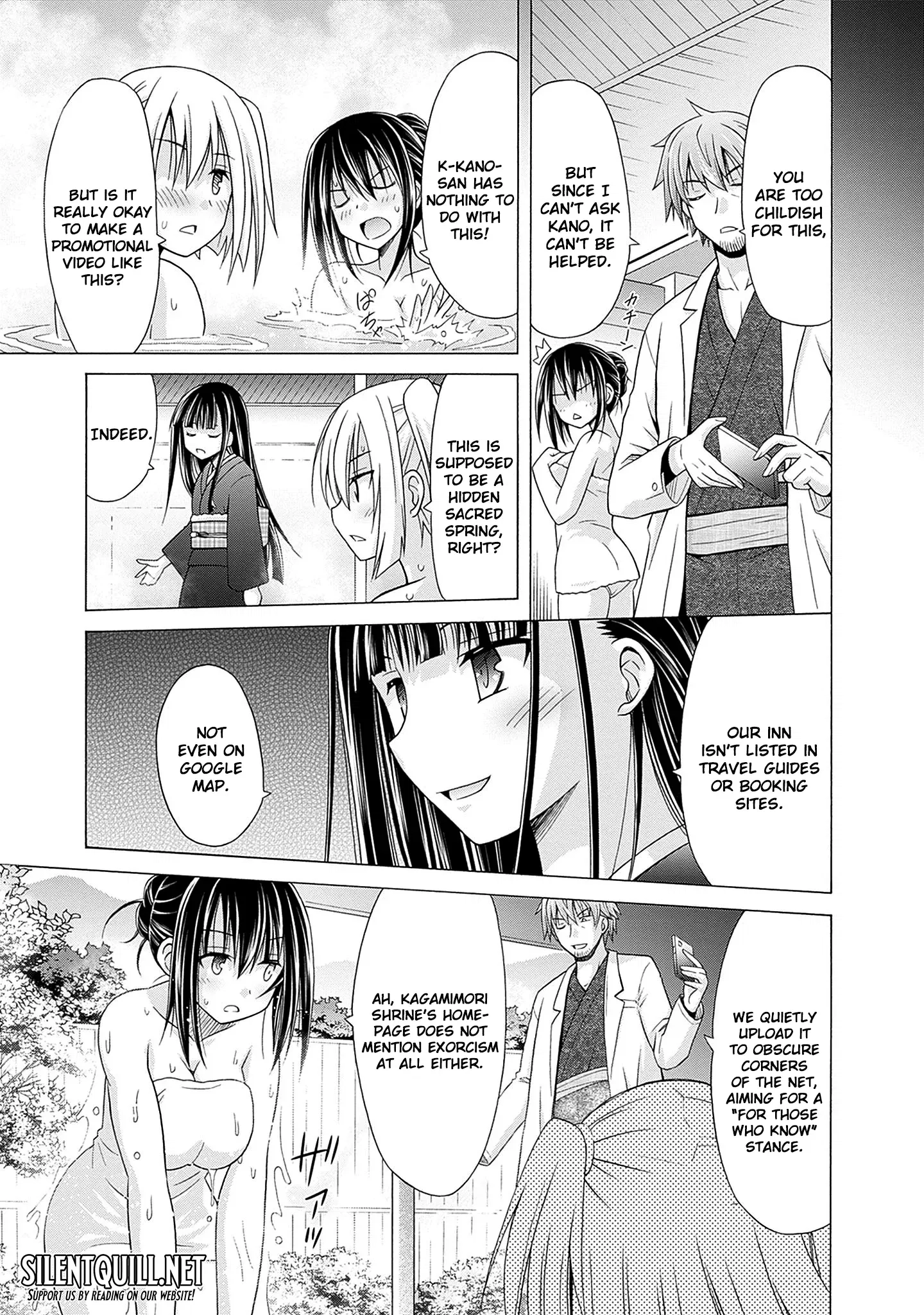 Shakkin Hyaku-Oku No Kamimiko, Onsen-Yado No Ossan Ni Kawareta Chapter 5 - page 4