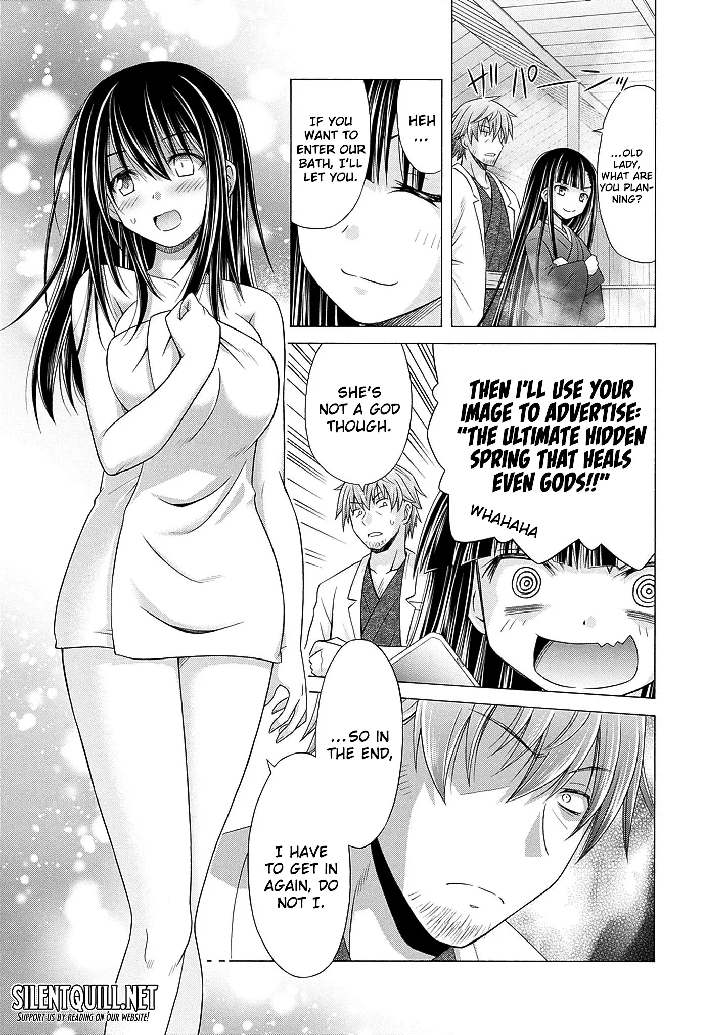 Shakkin Hyaku-Oku No Kamimiko, Onsen-Yado No Ossan Ni Kawareta Chapter 6 - page 18