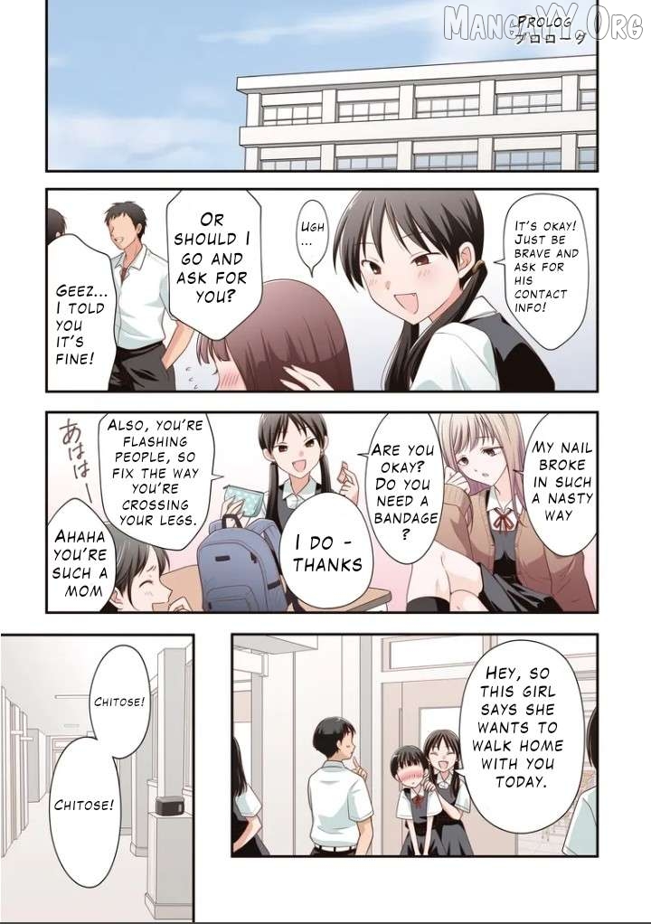 Osekkai Joshi, Koi o Suru Chapter 0.1 - page 2