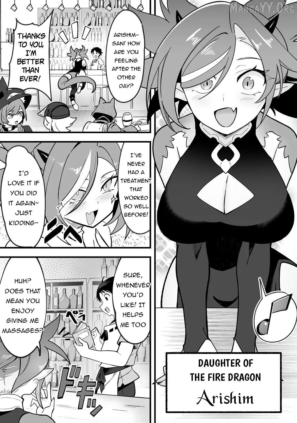Isekai Harem Massage Kami no Shiatsu de Nayameru Monster Musume-tachi o Momihogusu! Chapter 2 - page 3