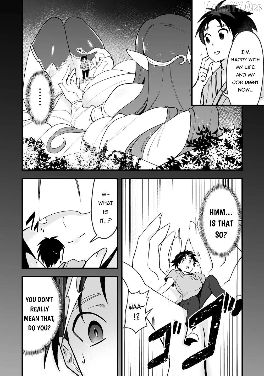 Isekai Harem Massage Kami no Shiatsu de Nayameru Monster Musume-tachi o Momihogusu! Chapter 2 - page 9