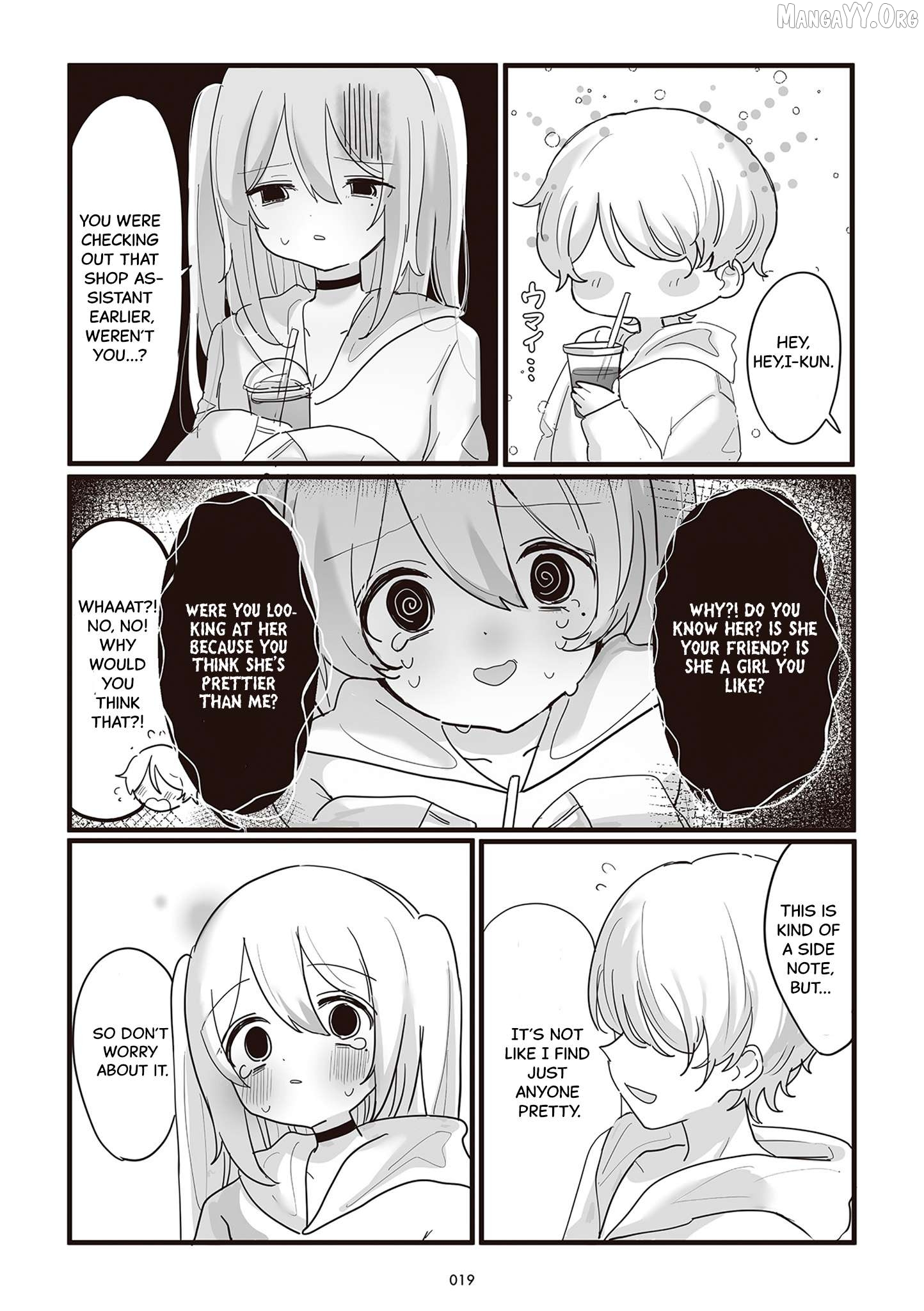 Kimi e no shitsudo 100 pāsento Chapter 4 - page 3