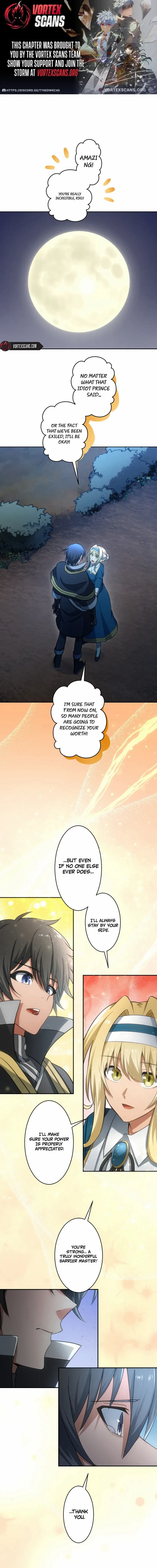 The Exiled Ultimate Barrier Mage Wants a Relaxing Journey with His Bride Chapter 5 - page 1