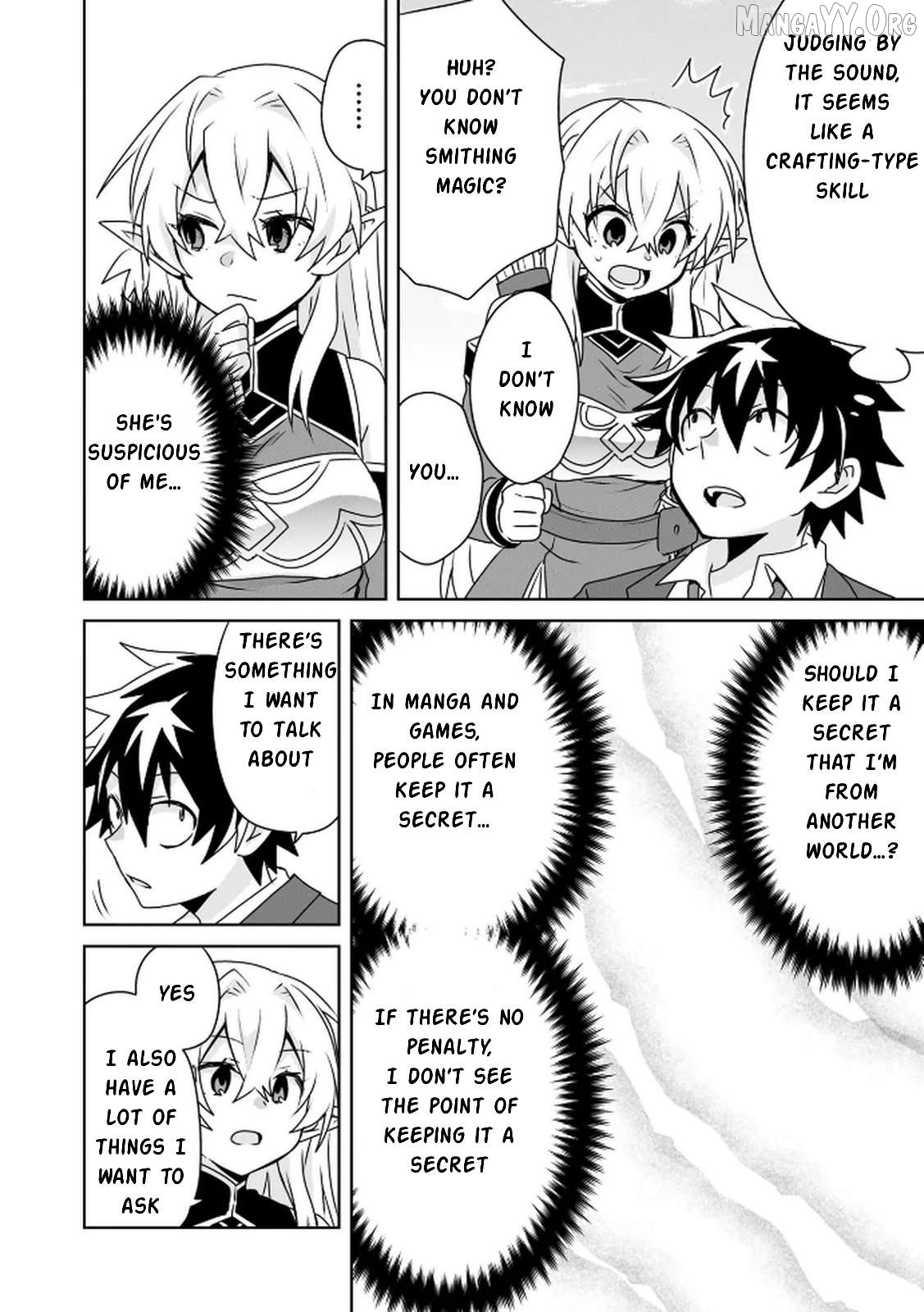 Choi Kuzu Shachiku no Isekai Harem Kenkoku-ki Chapter 4 - page 9