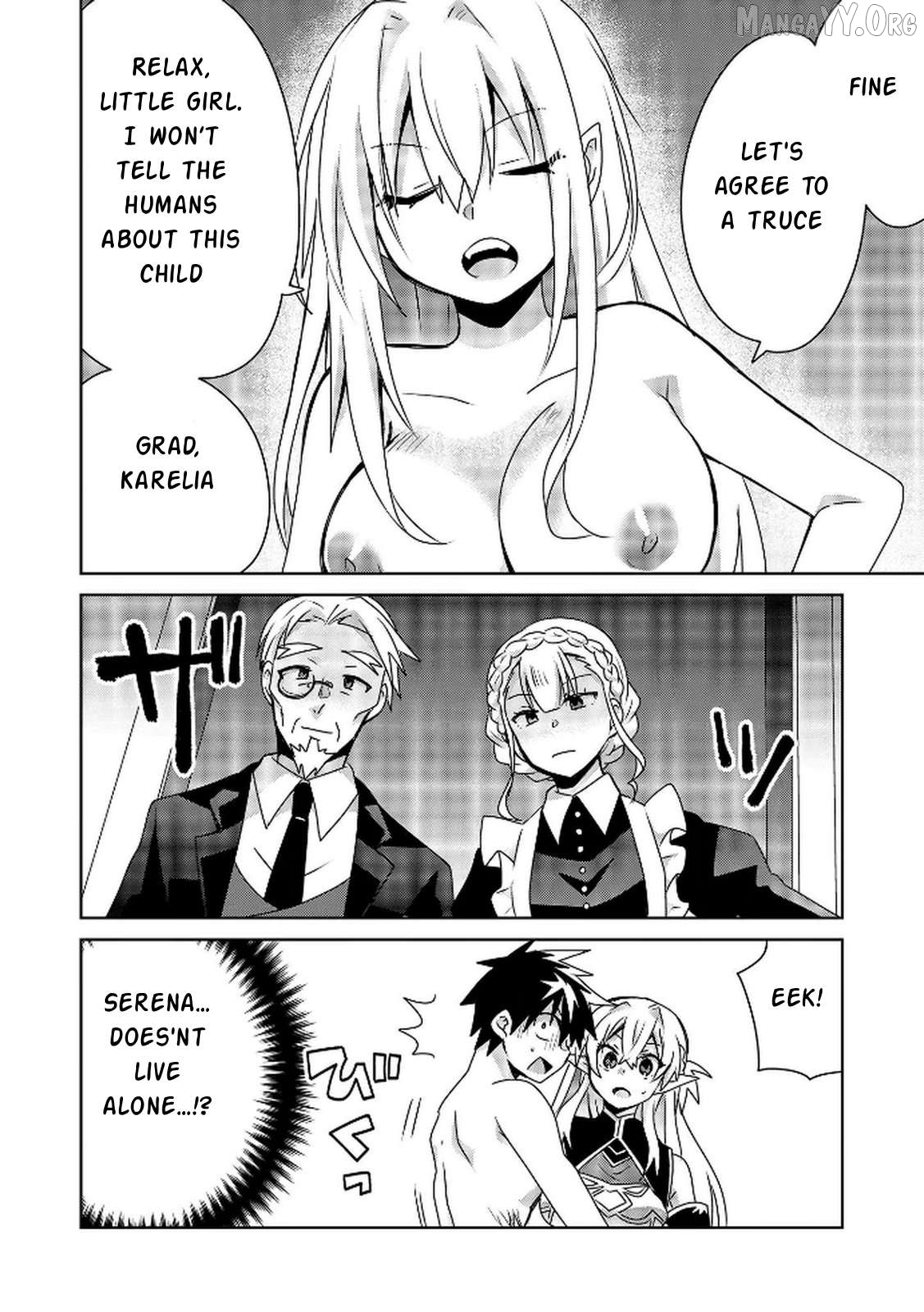 Choi Kuzu Shachiku no Isekai Harem Kenkoku-ki Chapter 8 - page 3