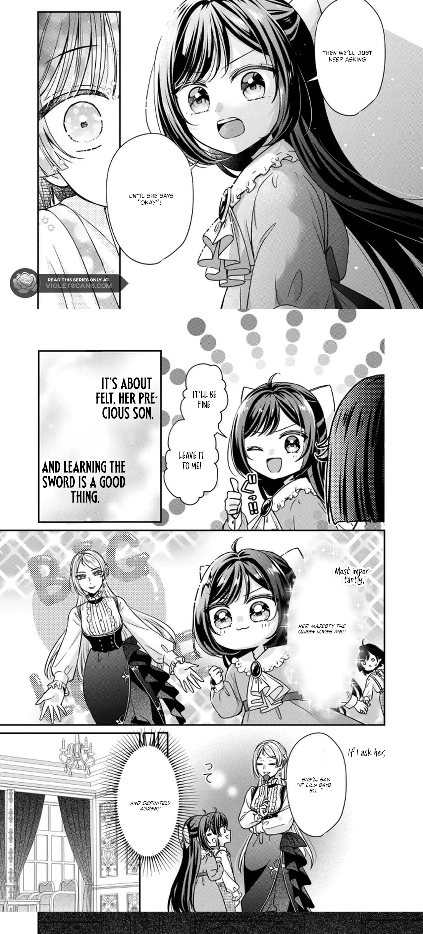 The Condemned Duke's Daughter Is Reborn as the Child of the Final-Boss Queen Chapter 3.2 - page 8